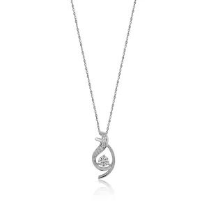 0.69 TW Diamond Pendant