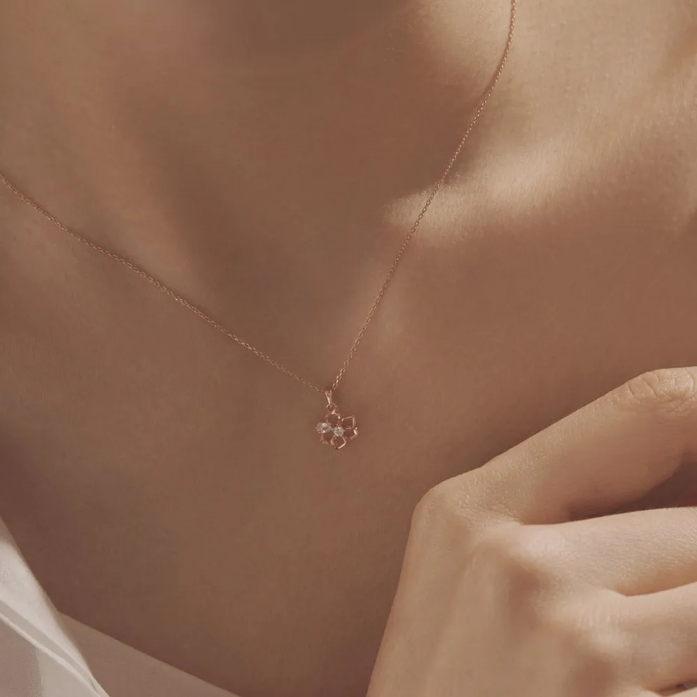 [14K Gold] Calla Necklace