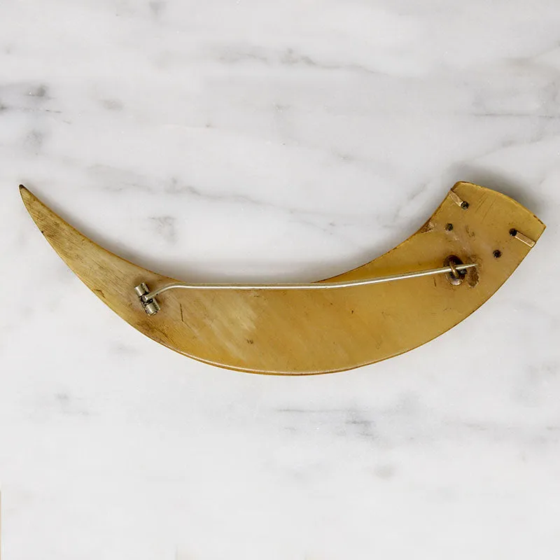 19th Century Big Ol' Claw Brooch
