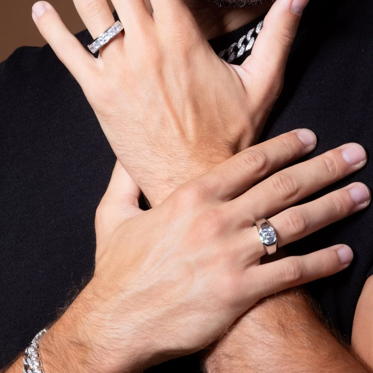 3 Carat Presidential Ring in Platinum