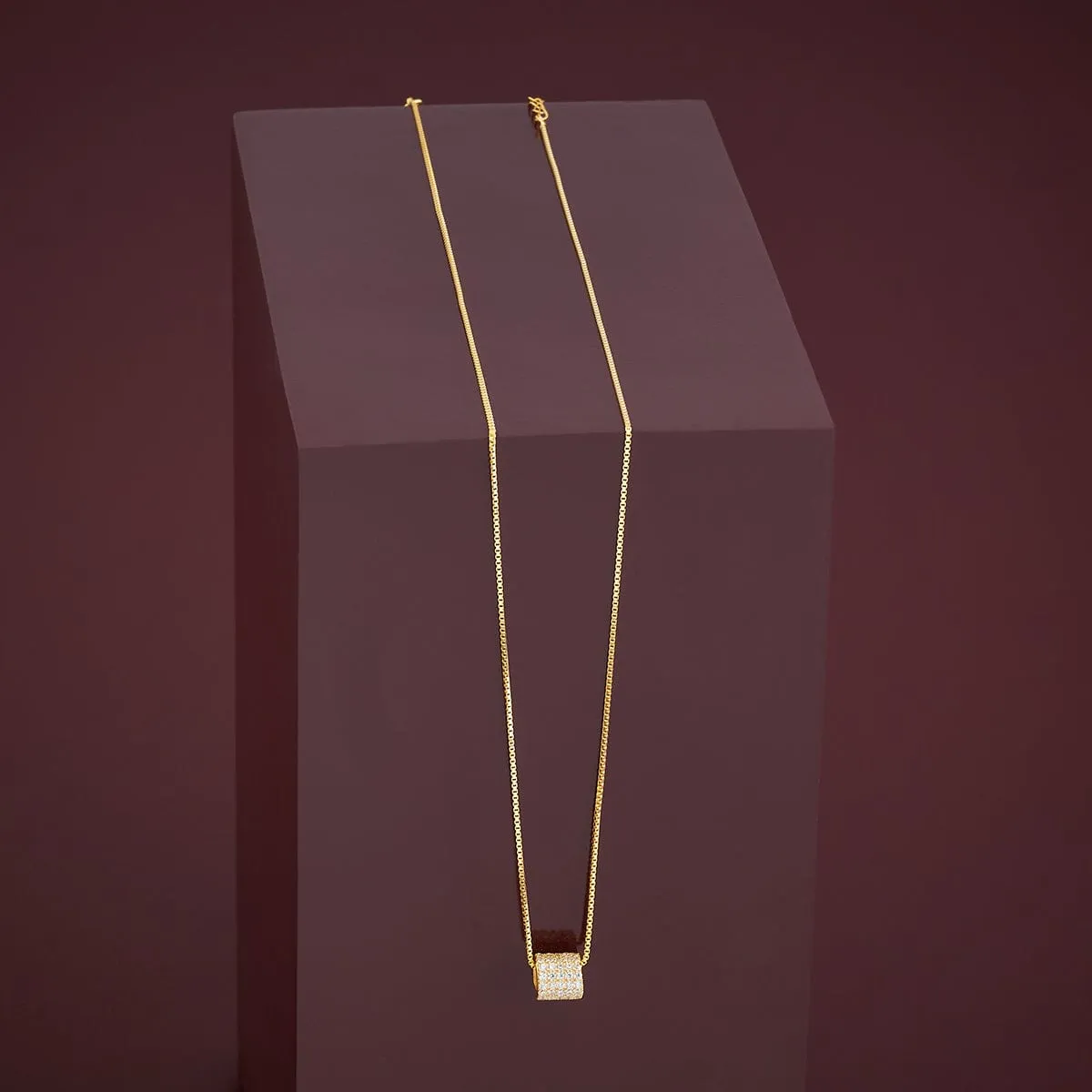 92.5 Silver Pendant with Chain 176486