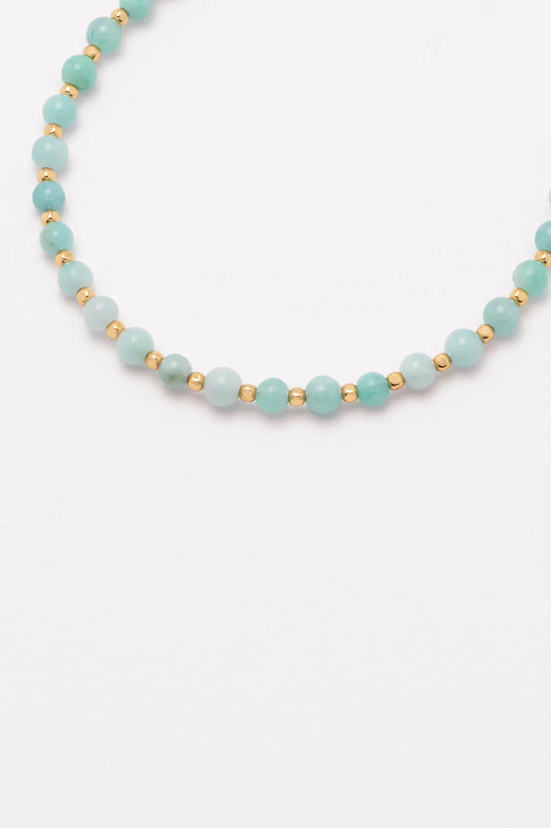 Amazonite Gemstone Amelia Bracelet