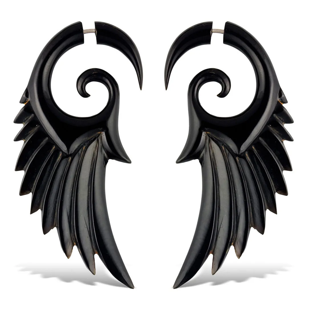 Angel Wings Small - Horn