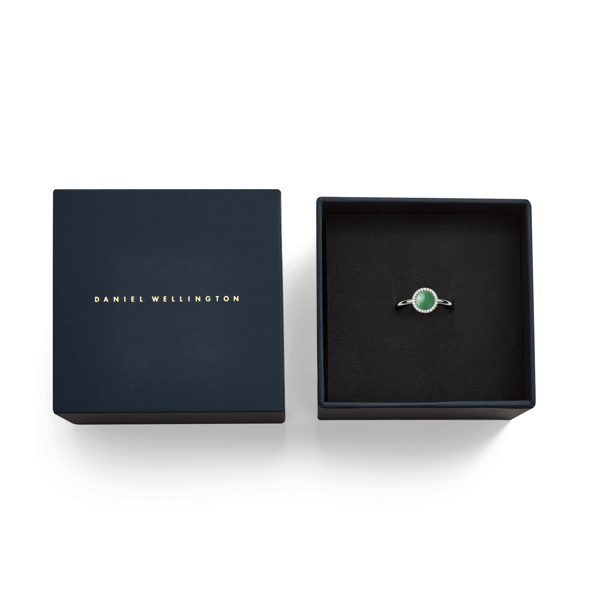 Audrey Ring Jade Silver