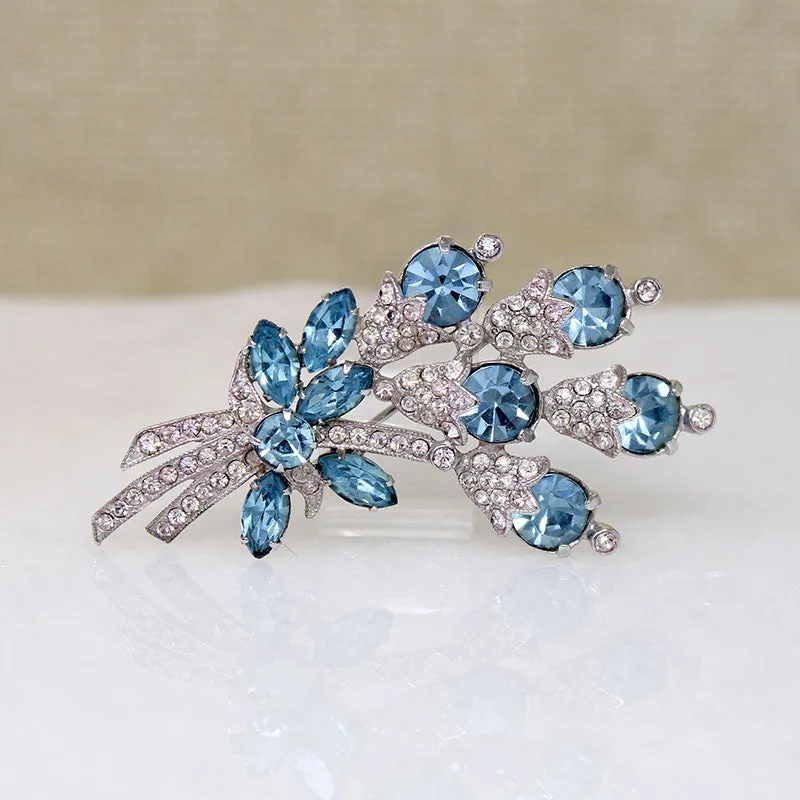 Bluebell Nosegay Brooch by Eisenberg