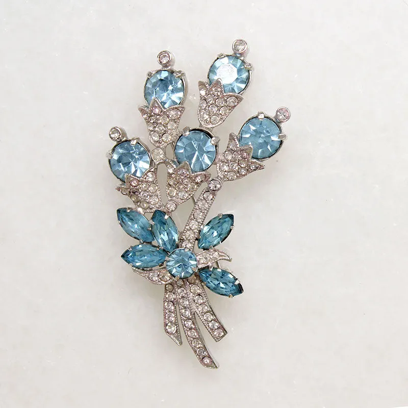 Bluebell Nosegay Brooch by Eisenberg