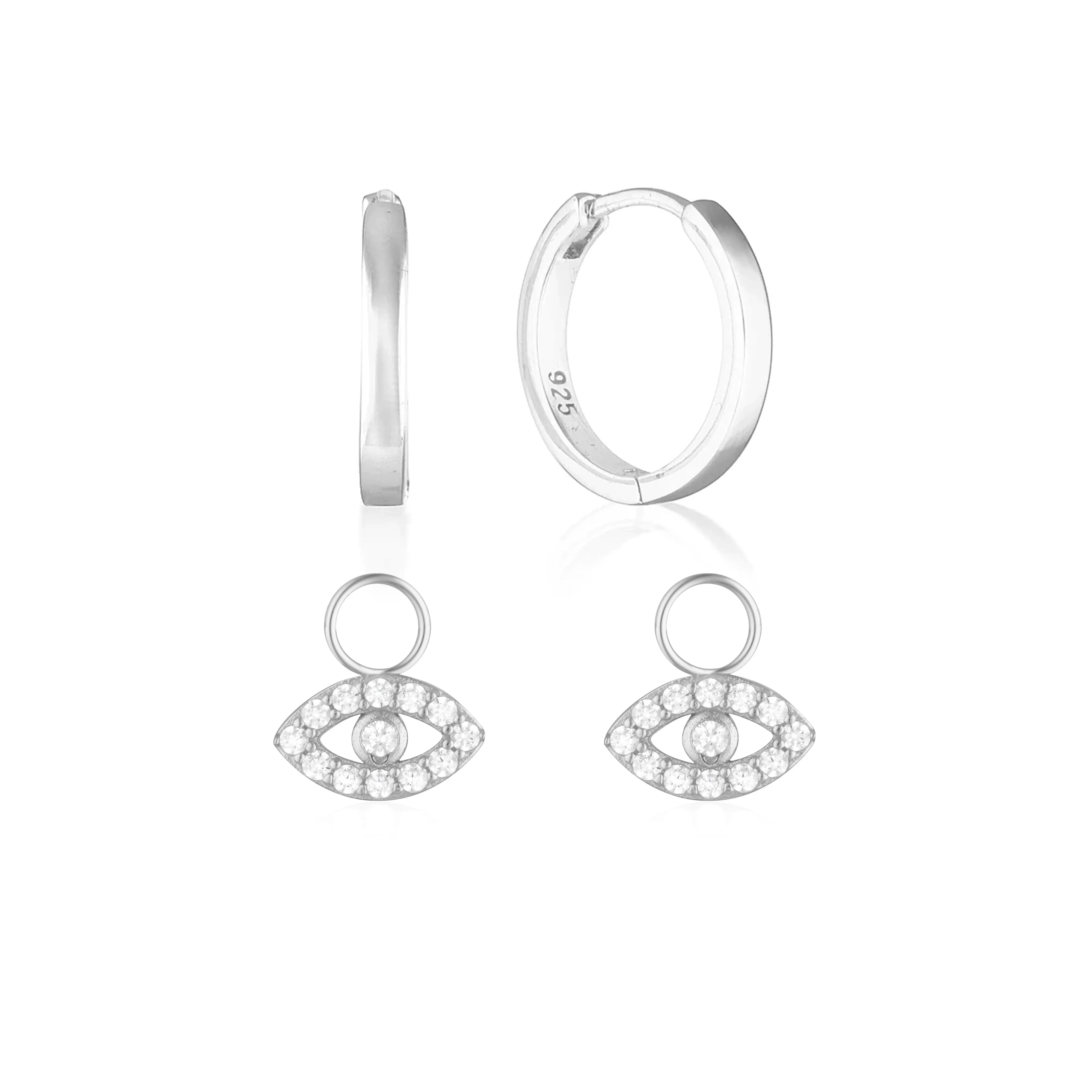 Build Your Earring Set Reese Silver