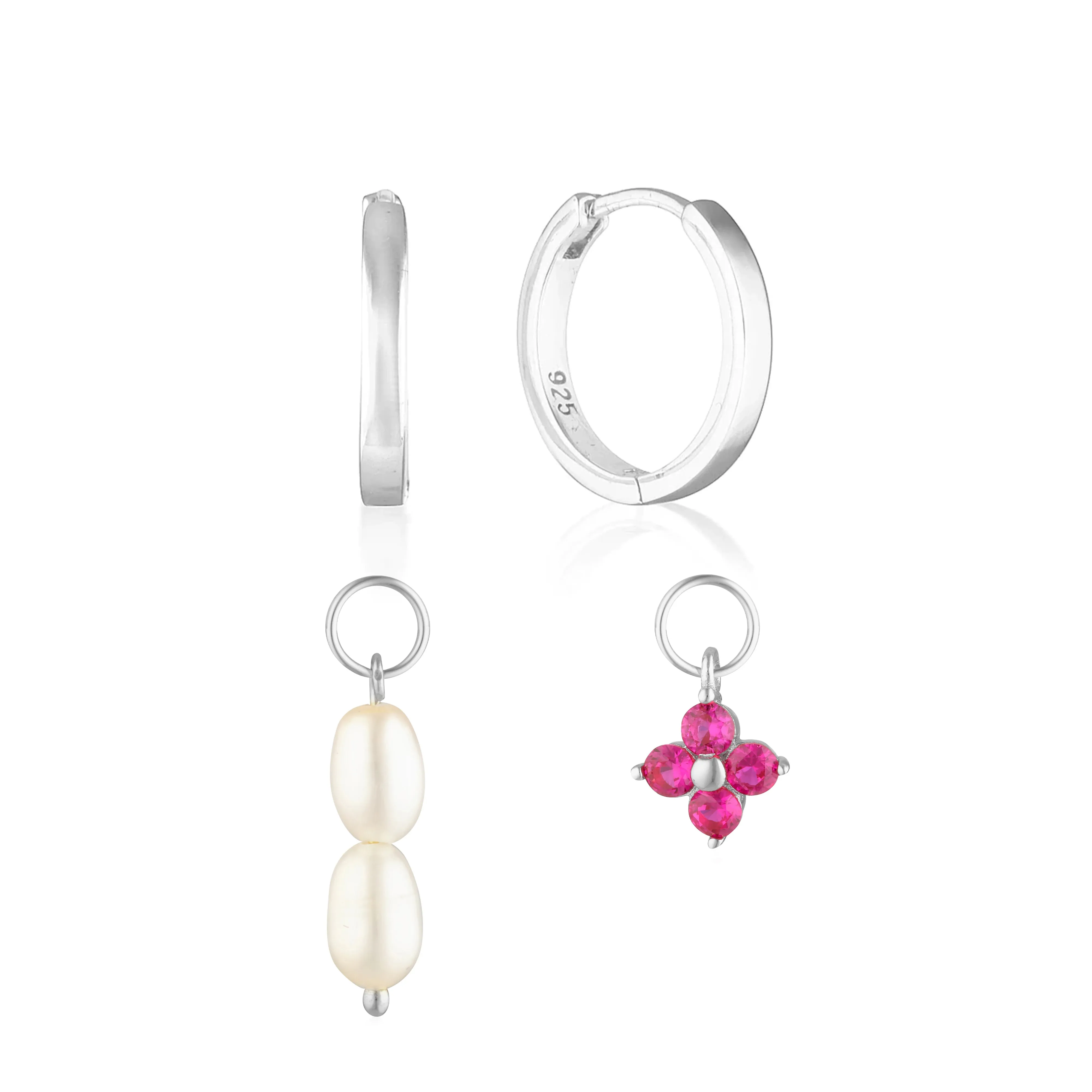 Build Your Earring Set Reese Silver