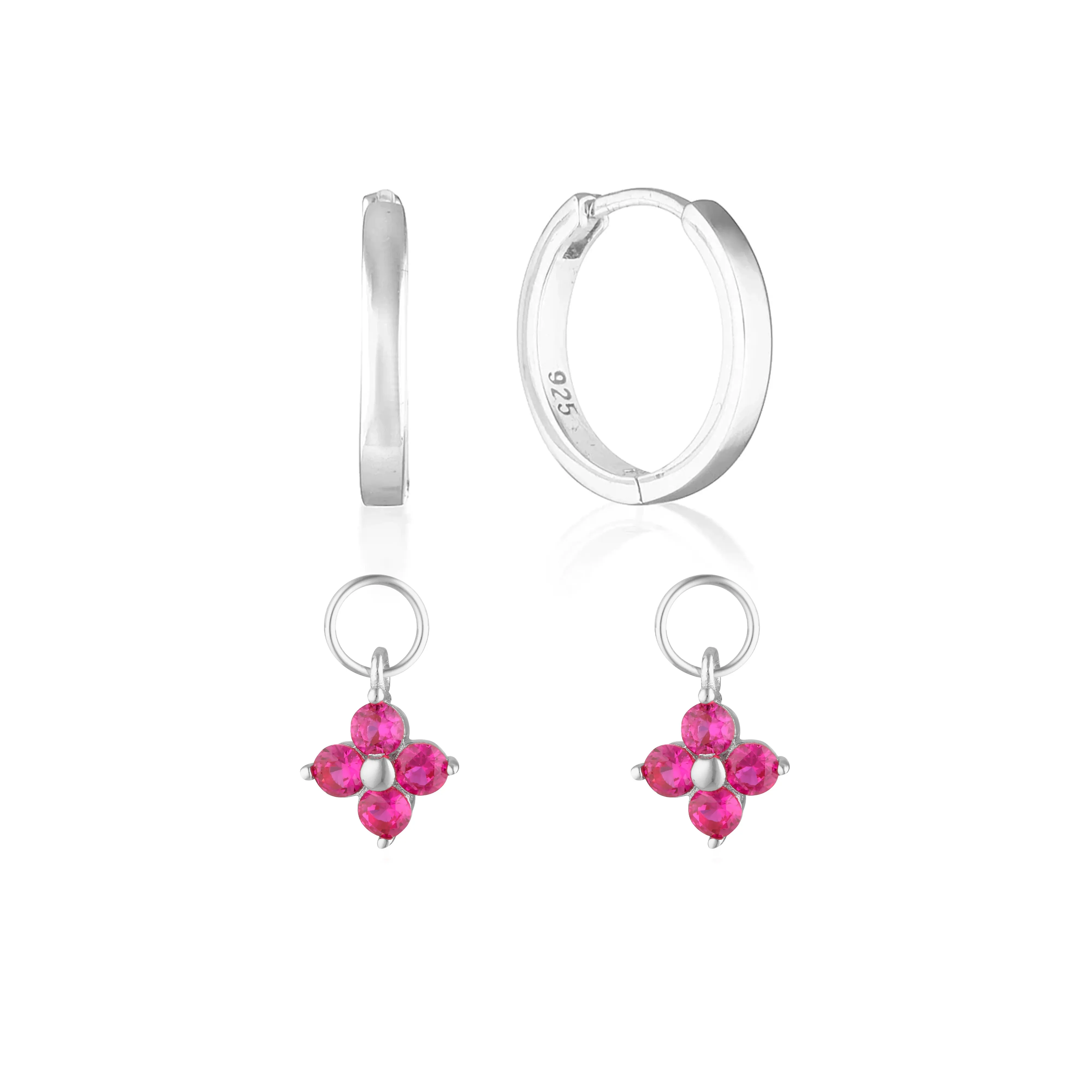 Build Your Earring Set Reese Silver