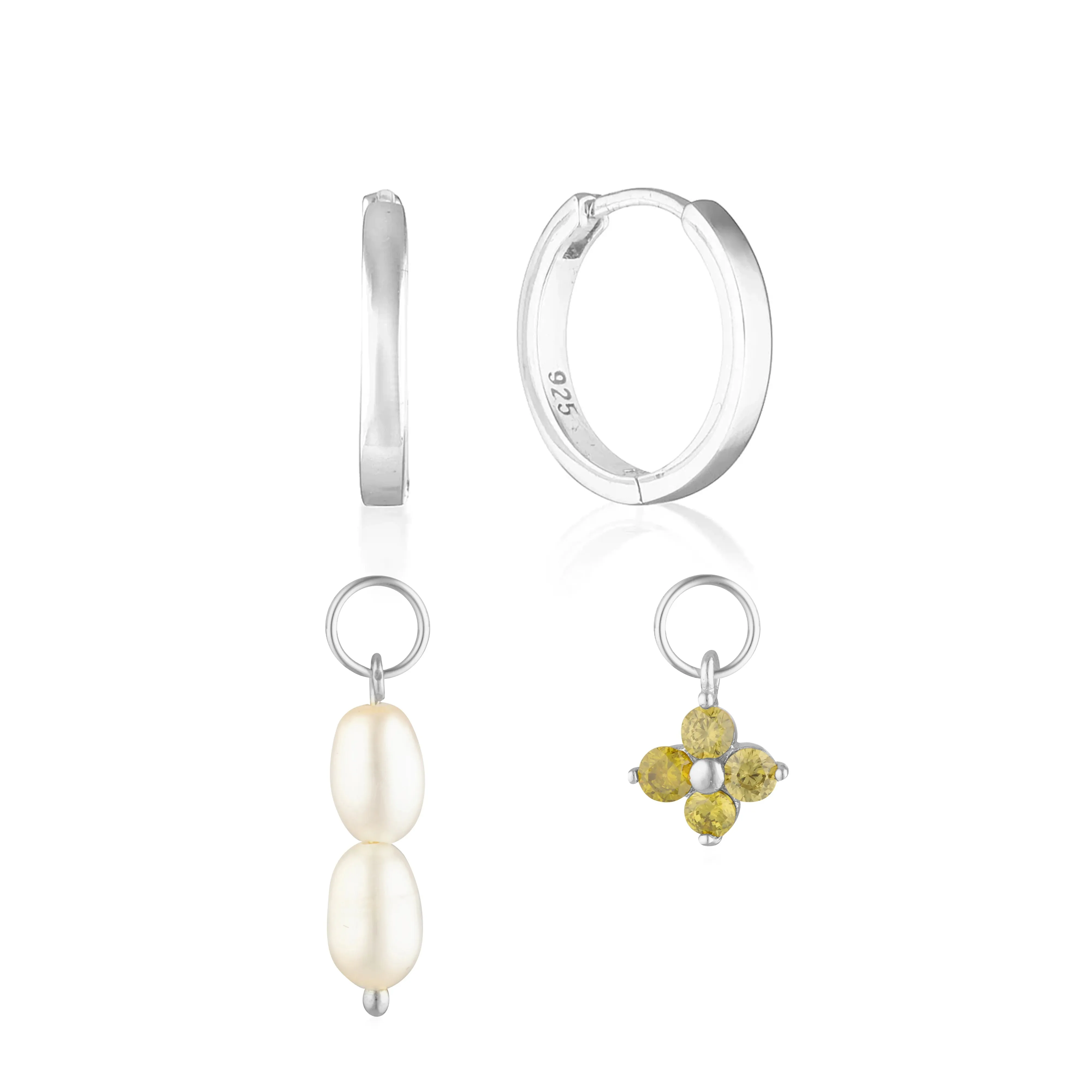 Build Your Earring Set Reese Silver