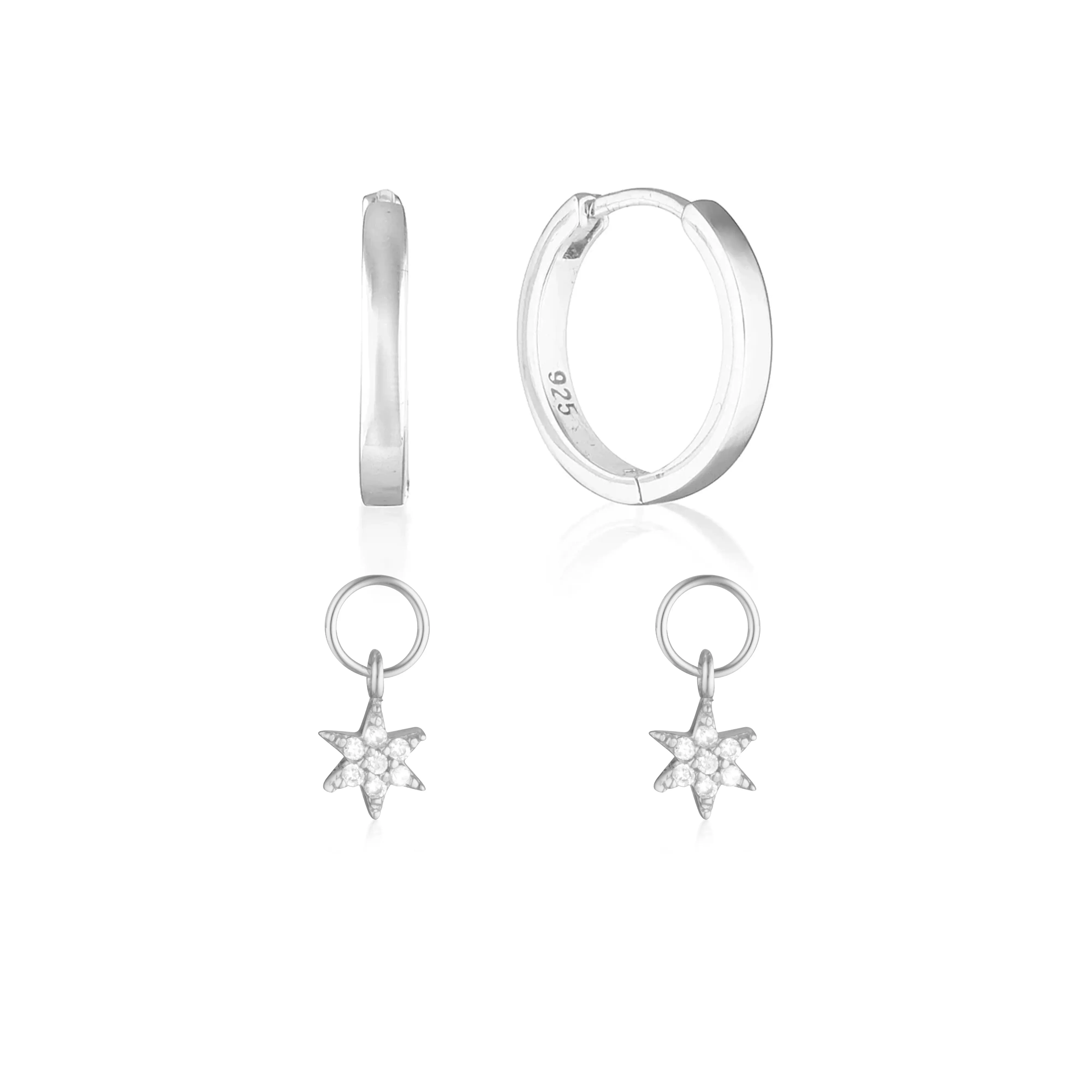 Build Your Earring Set Reese Silver