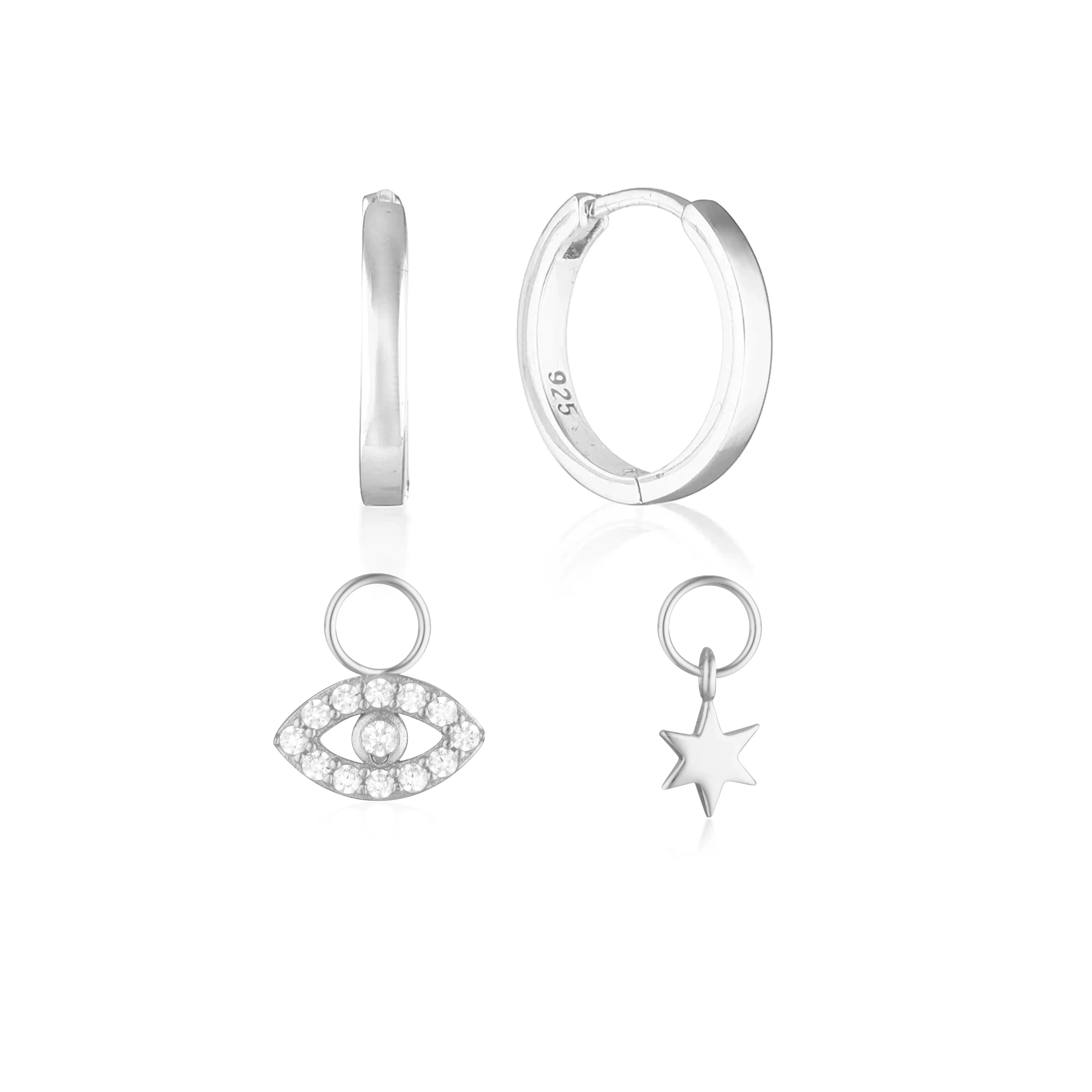 Build Your Earring Set Reese Silver