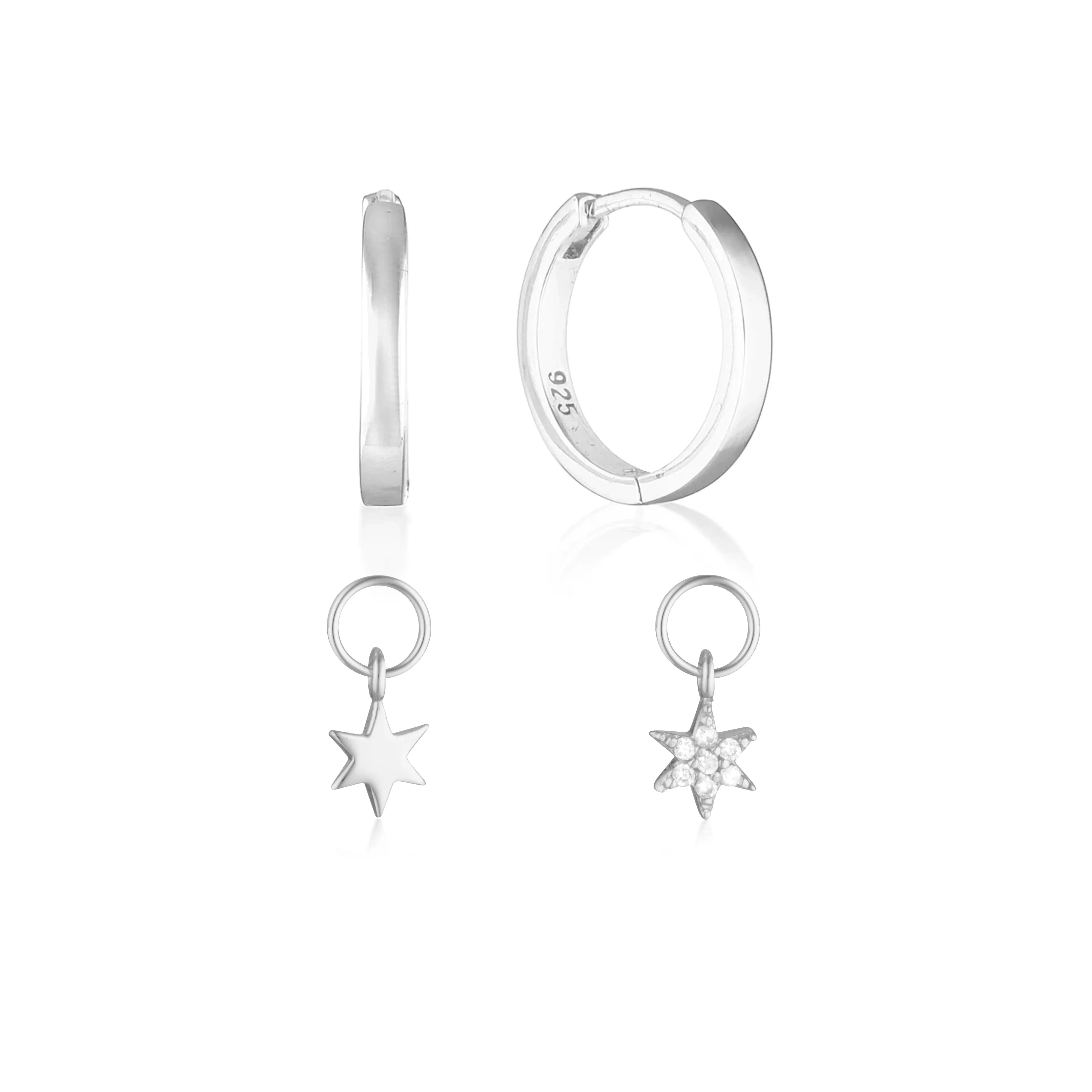Build Your Earring Set Reese Silver