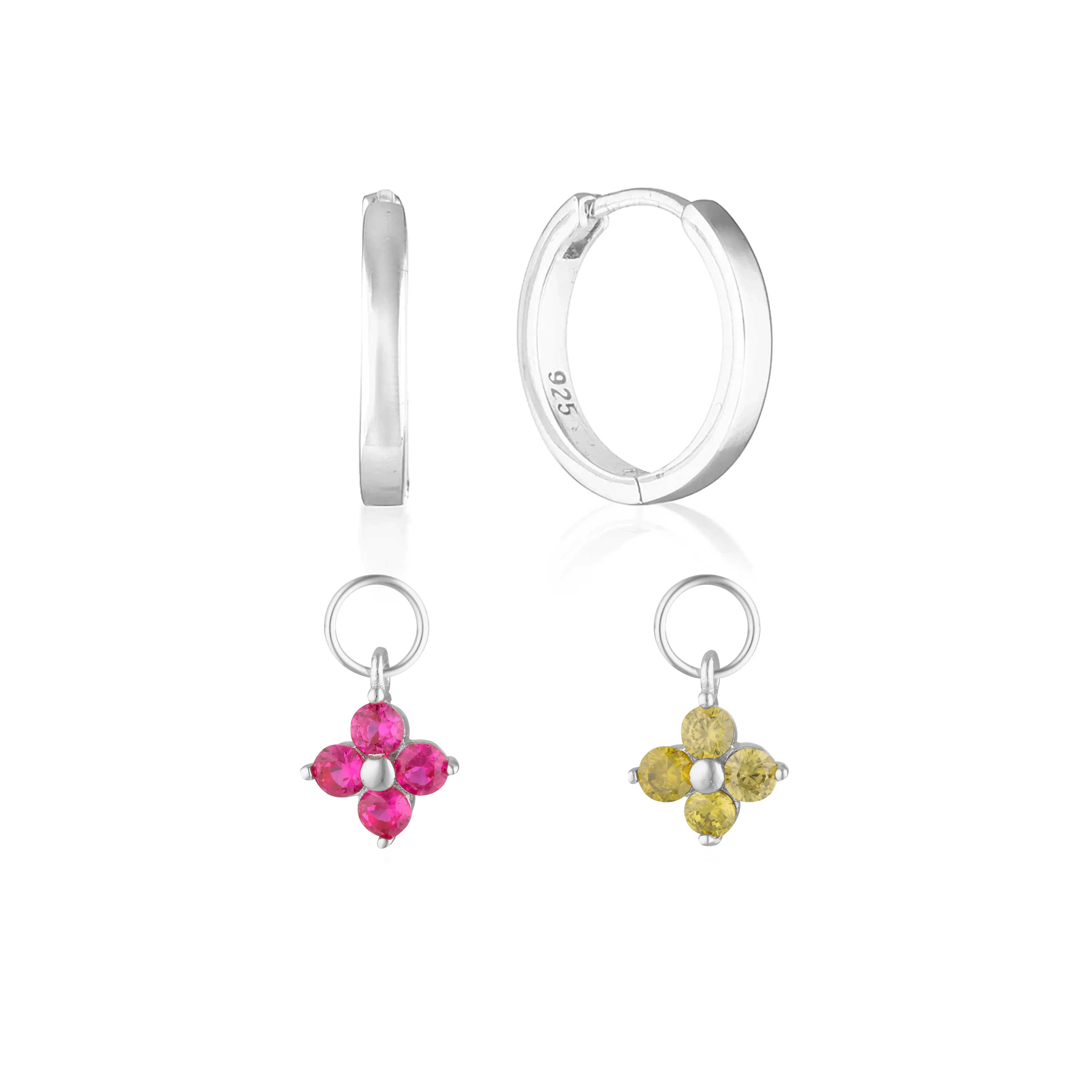 Build Your Earring Set Reese Silver