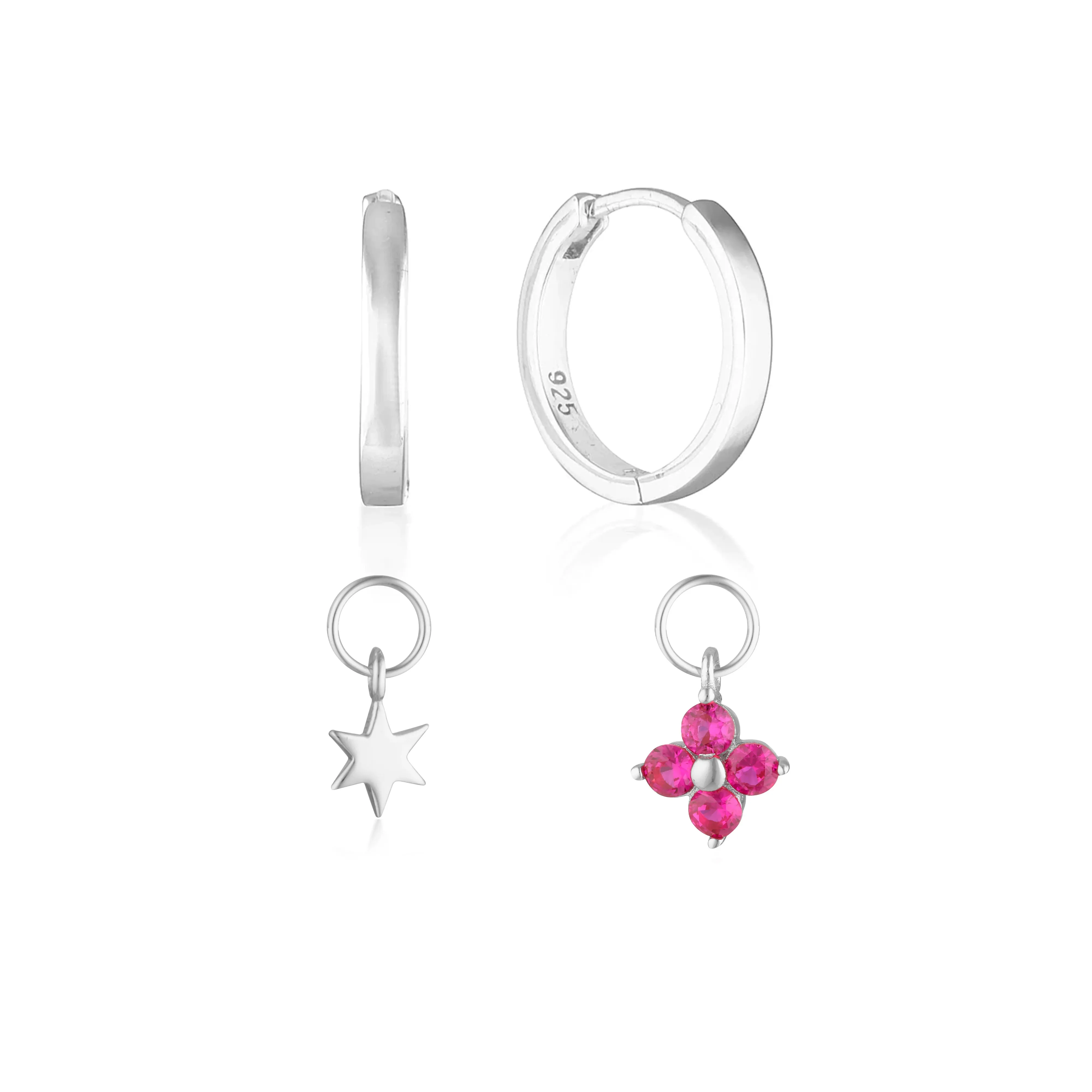 Build Your Earring Set Reese Silver