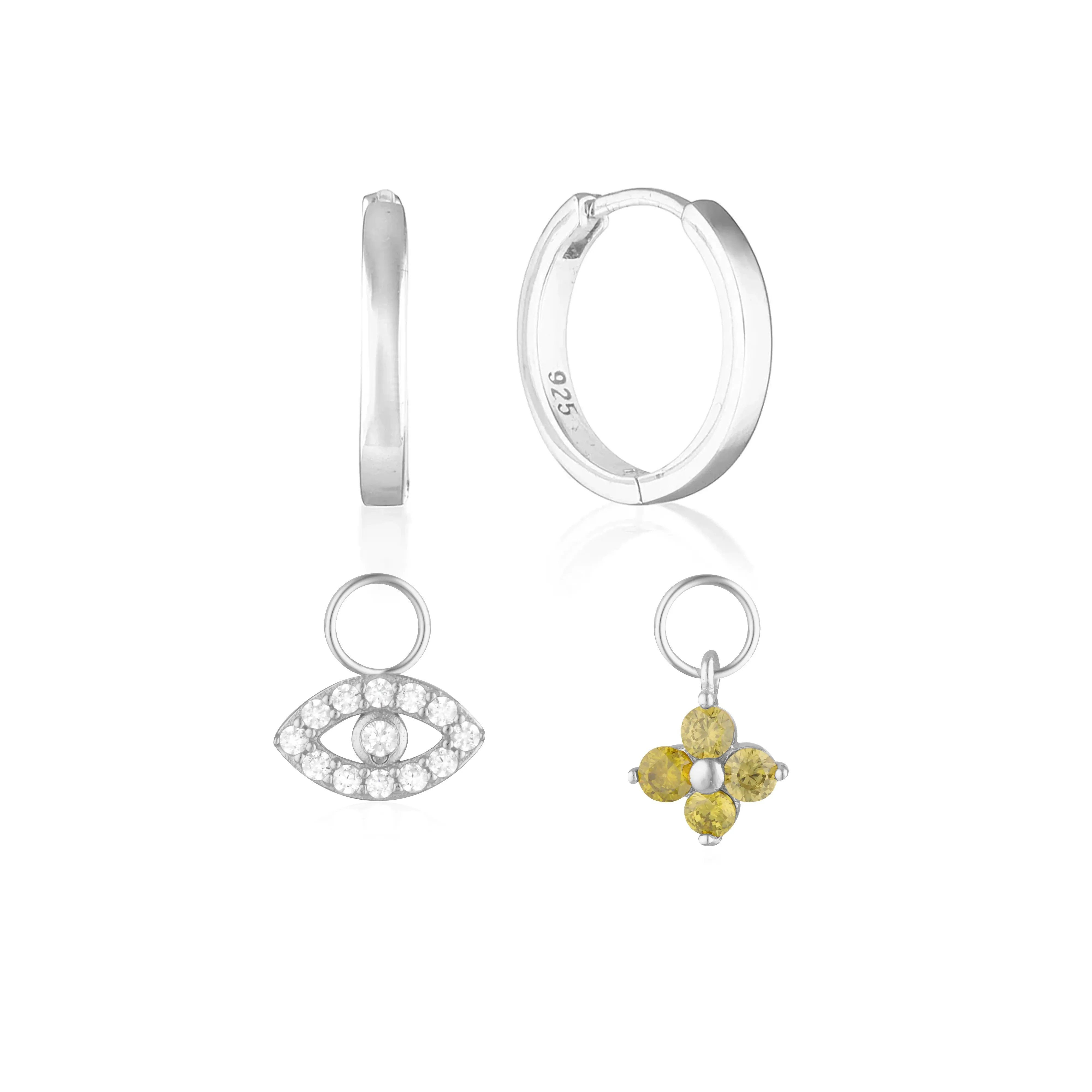 Build Your Earring Set Reese Silver