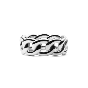 Chunky Chain Ring Silver