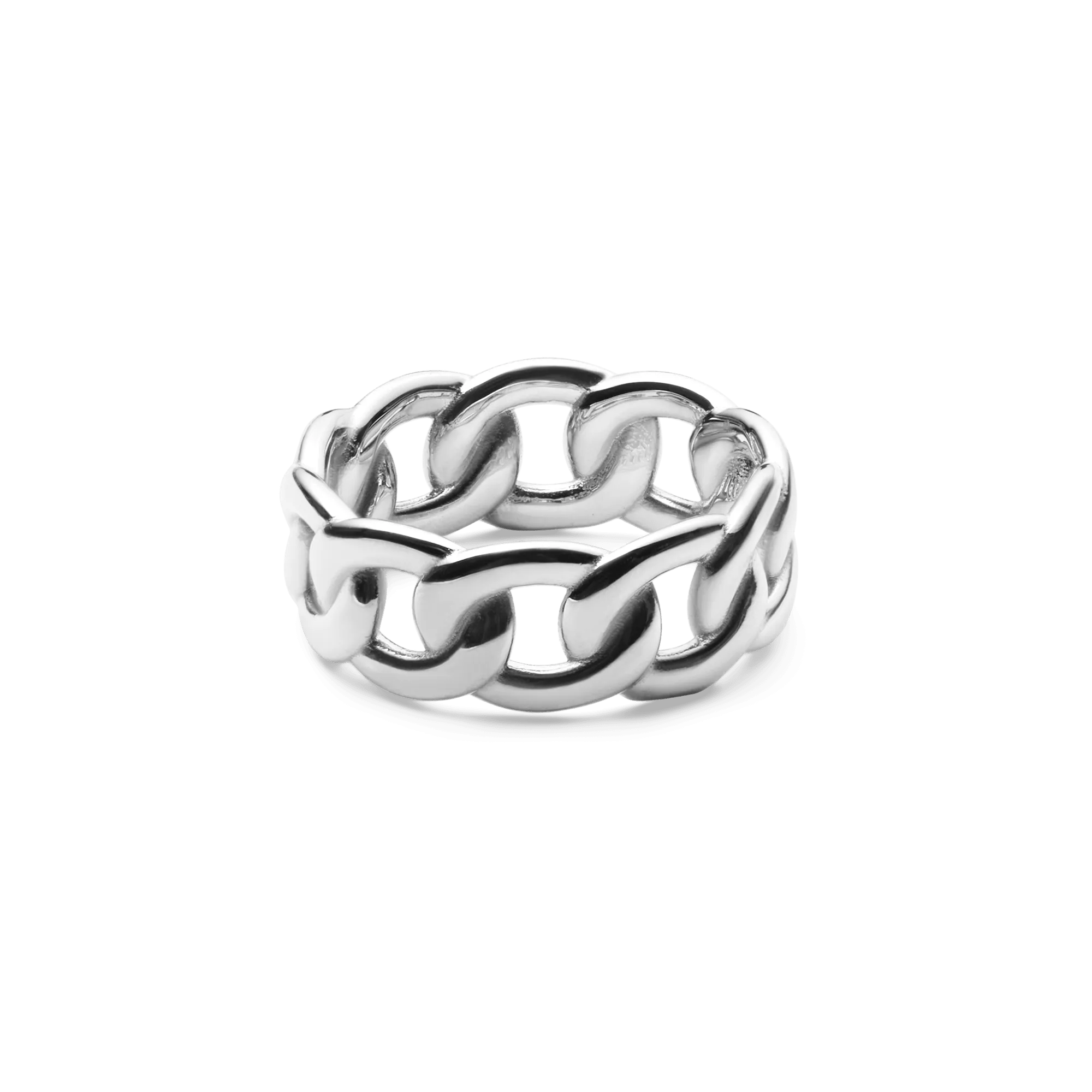 Chunky Chain Ring Silver