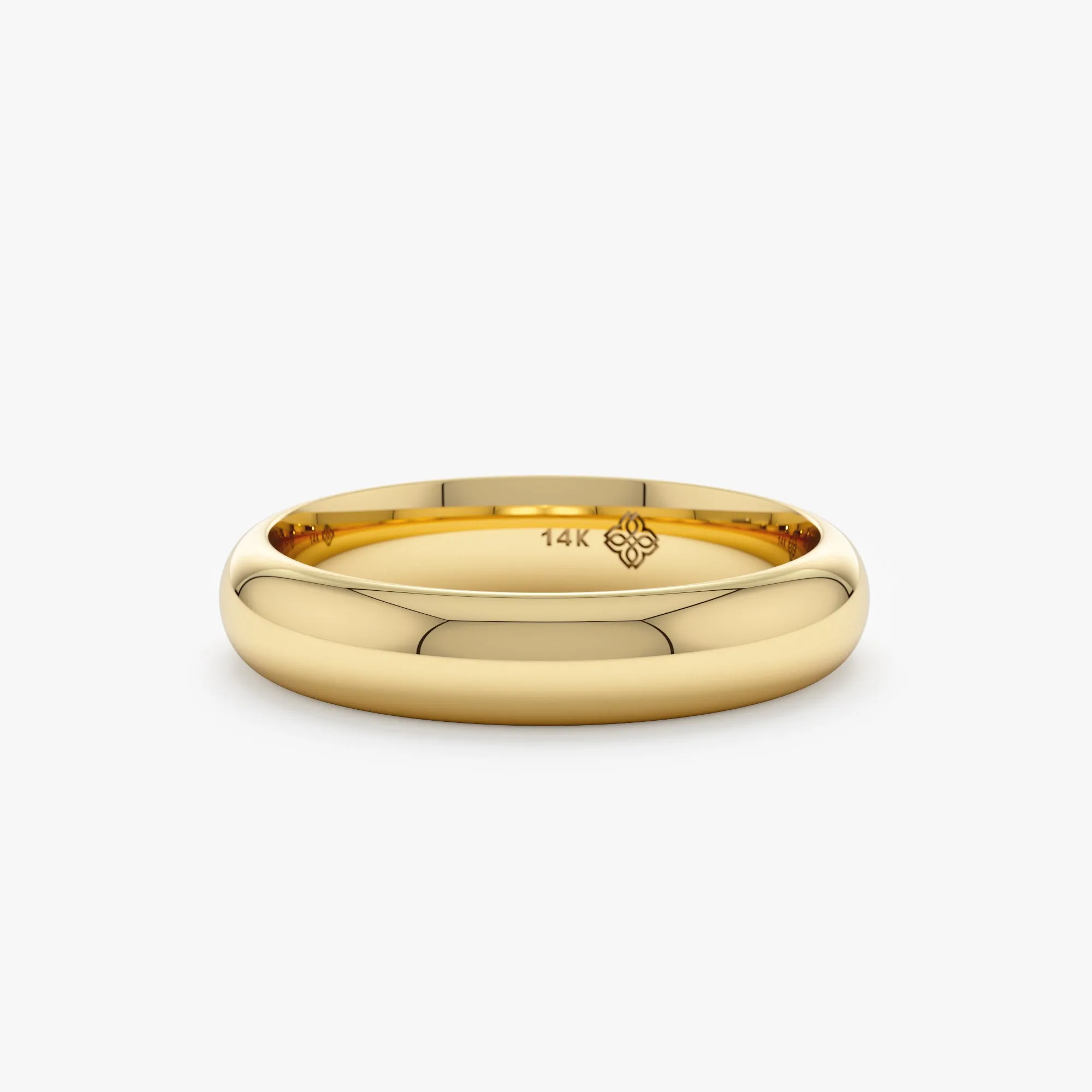 Classic Wedding Band - 4 mm, Sofia