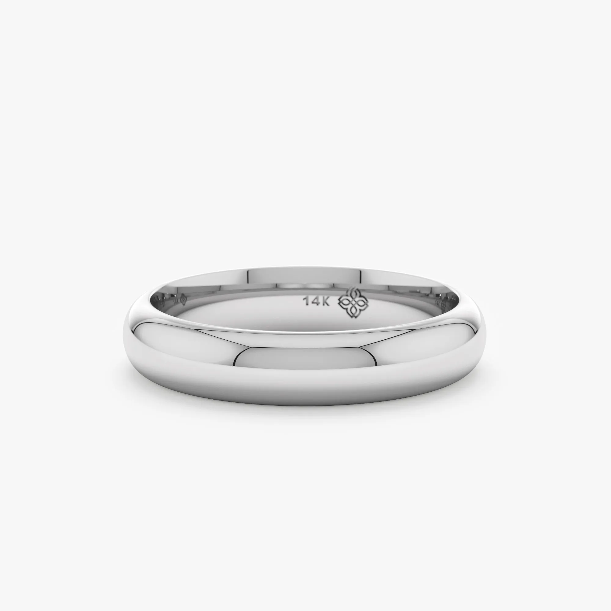 Classic Wedding Band - 4 mm, Sofia