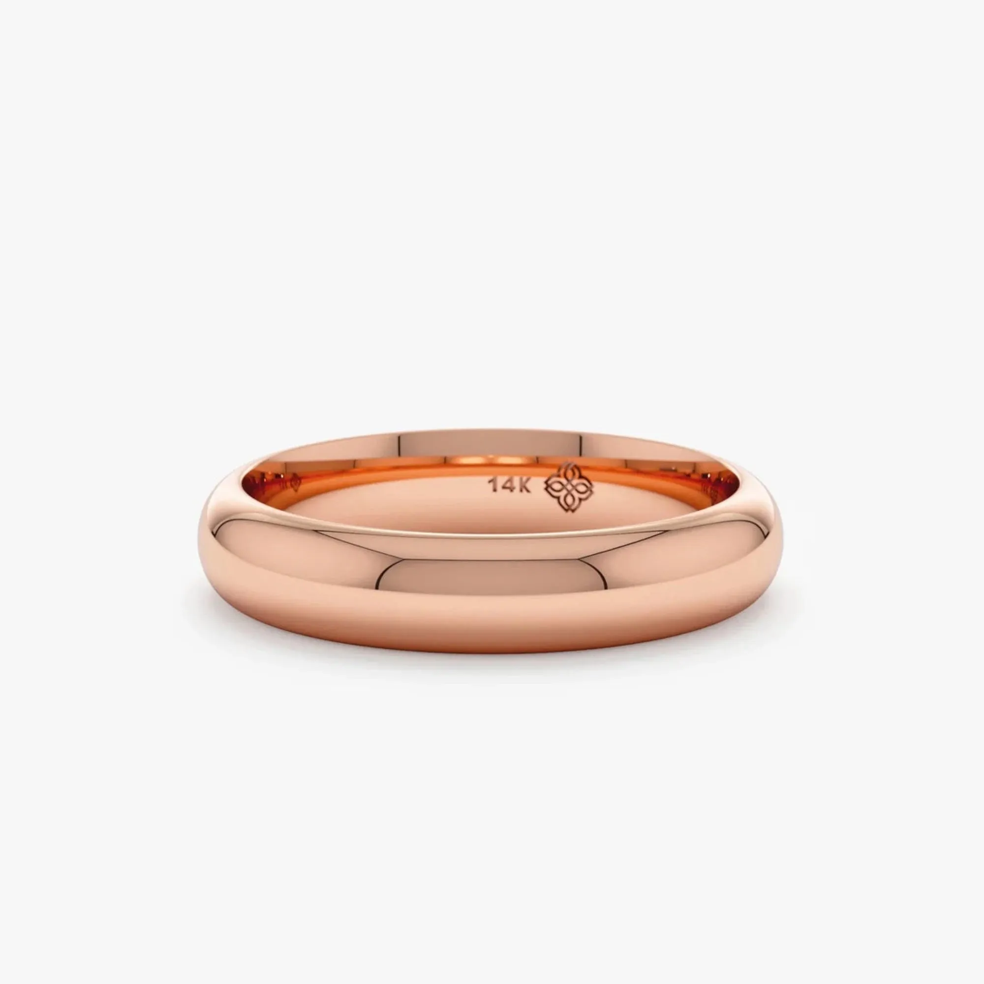 Classic Wedding Band - 4 mm, Sofia
