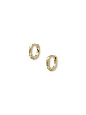 Classique 8mm Gold Hoops