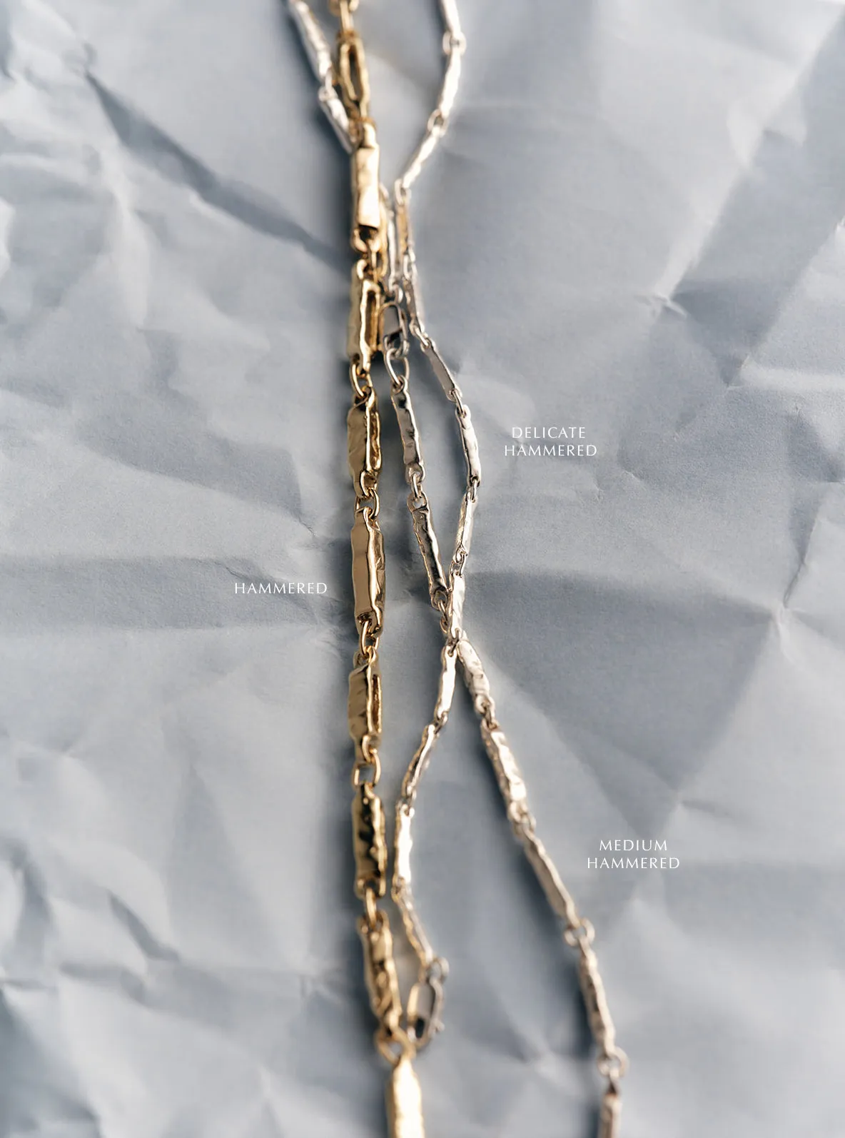 Delicate Hammered Bracelet | Silver