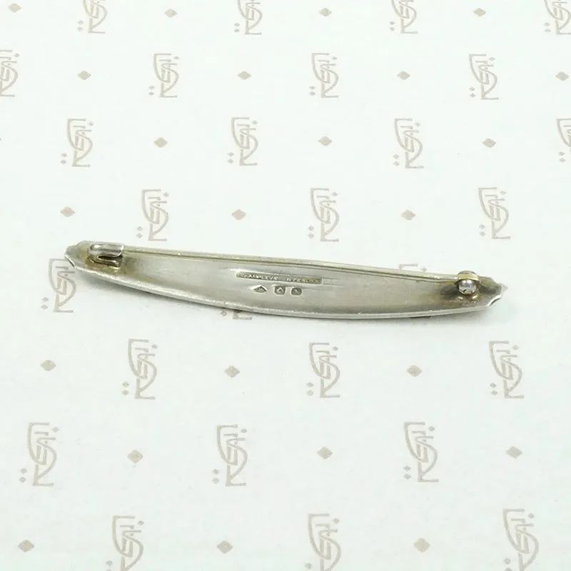 Delicate Pastels Champlev?? Enamel Bar Pin