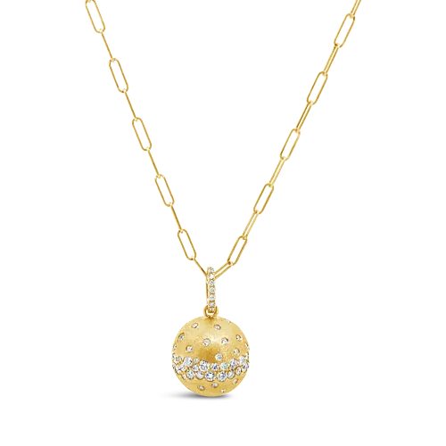 Diamond Ball Pendant