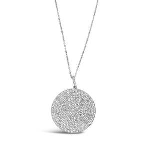 Diamond Disc Pendant