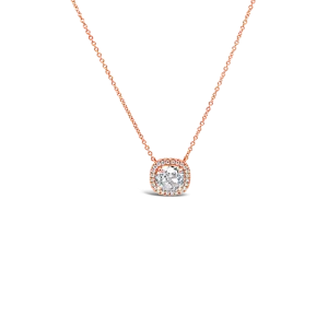 Diamond Halo Pendant