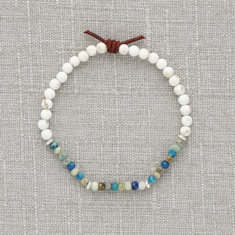 Dream Big Bracelet - Azurite | Tiny Stacker