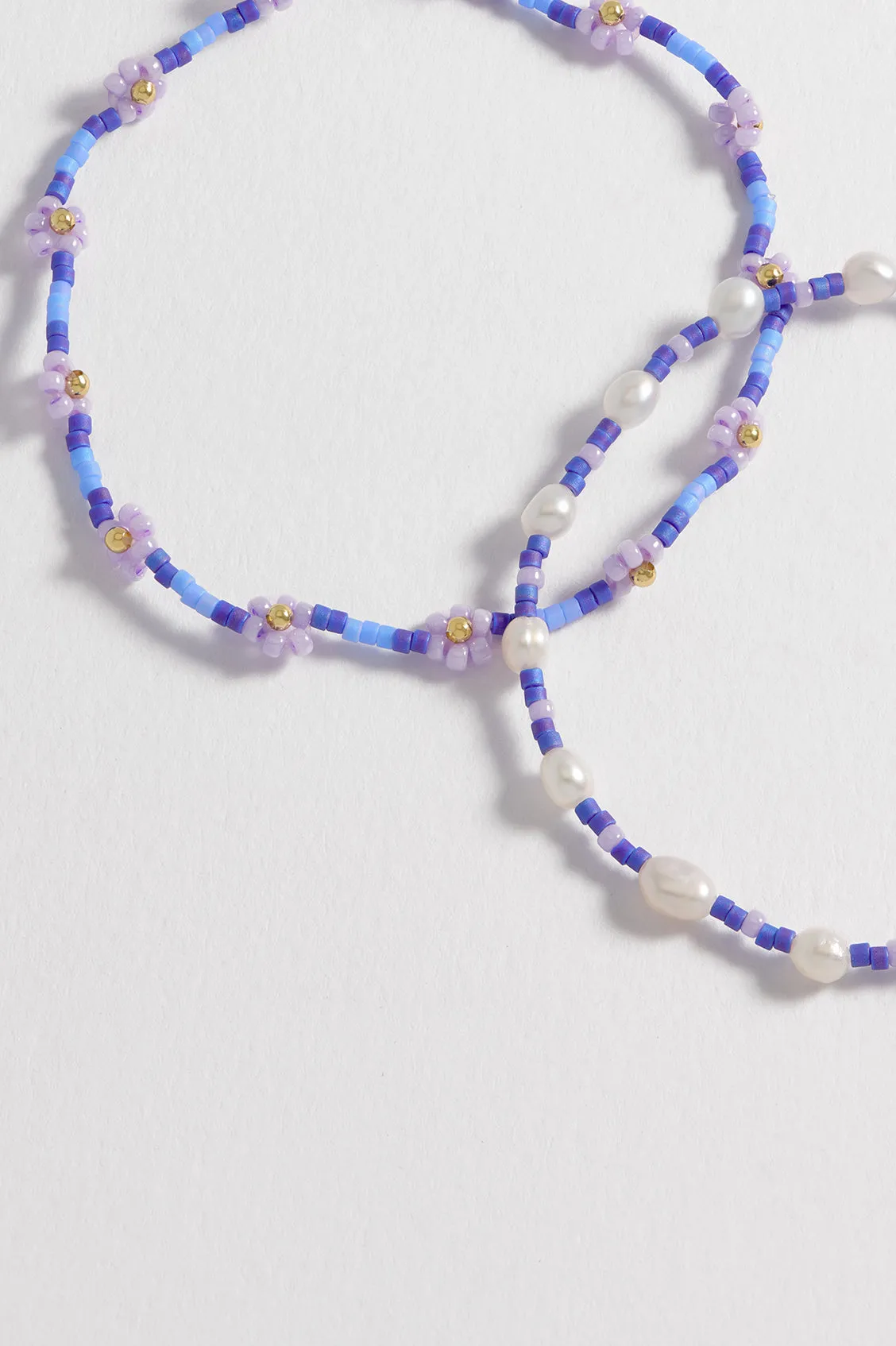Flower Miyuki Sienna Bracelet Set