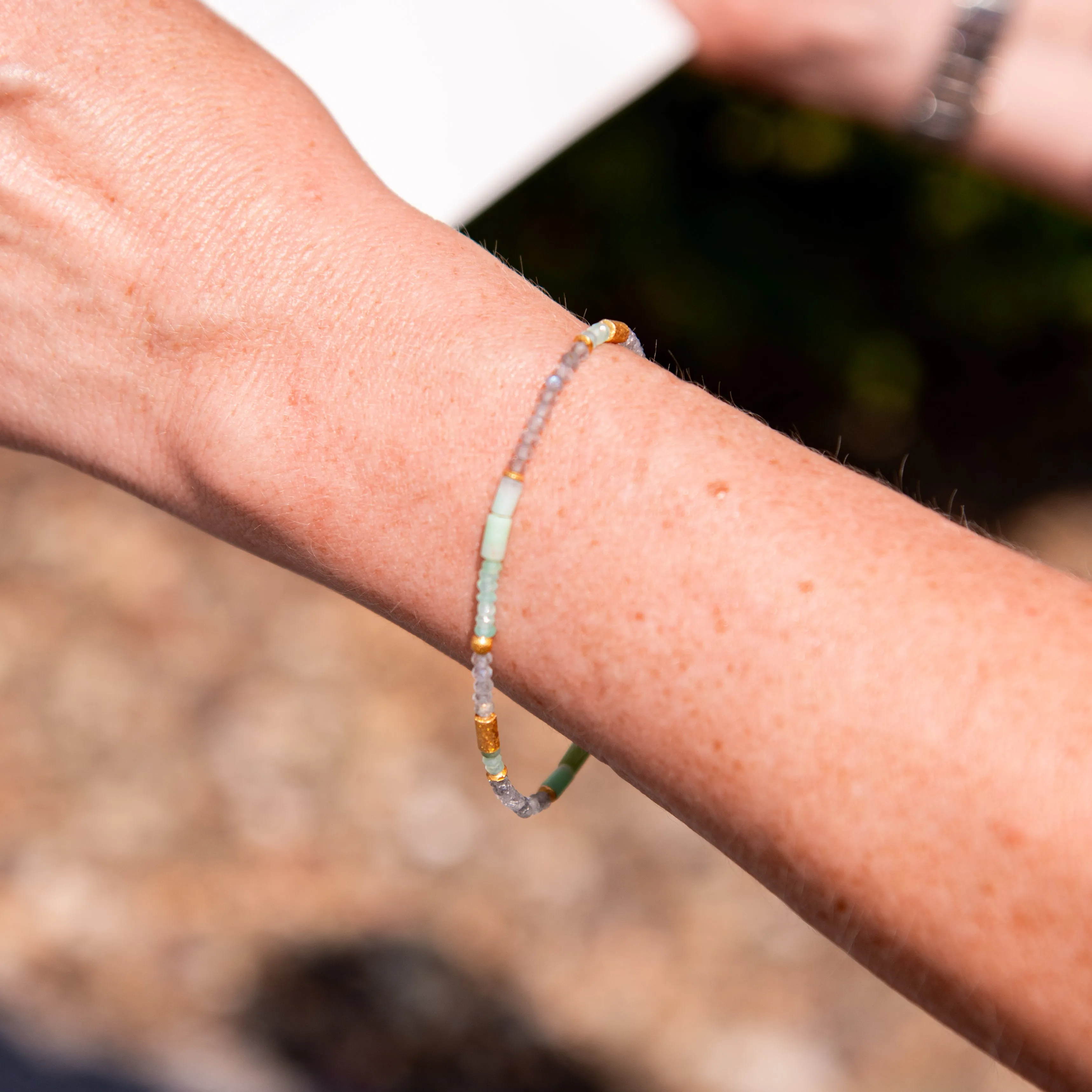Friendship Bracelet-Minty Green