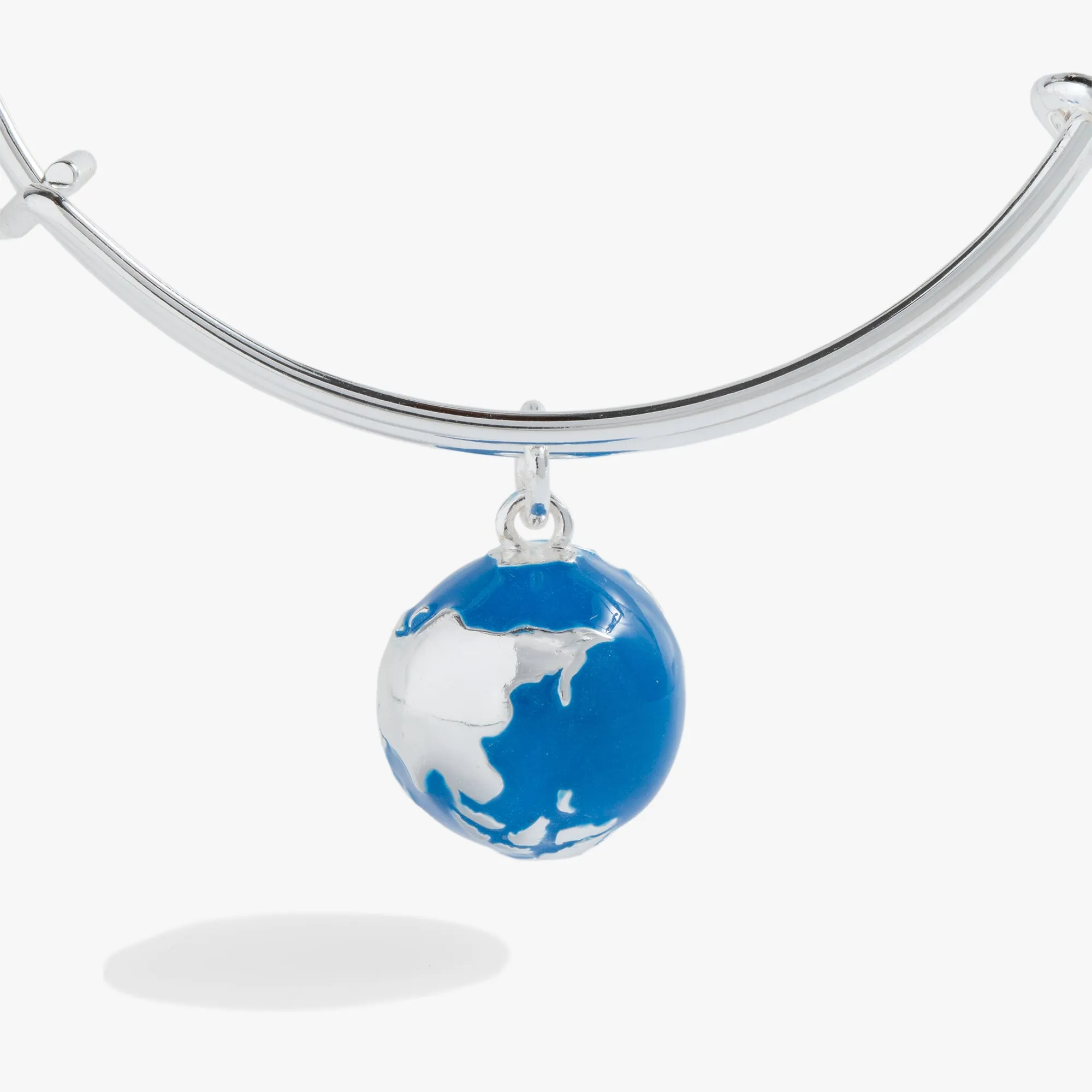 Globe Charm Bangle