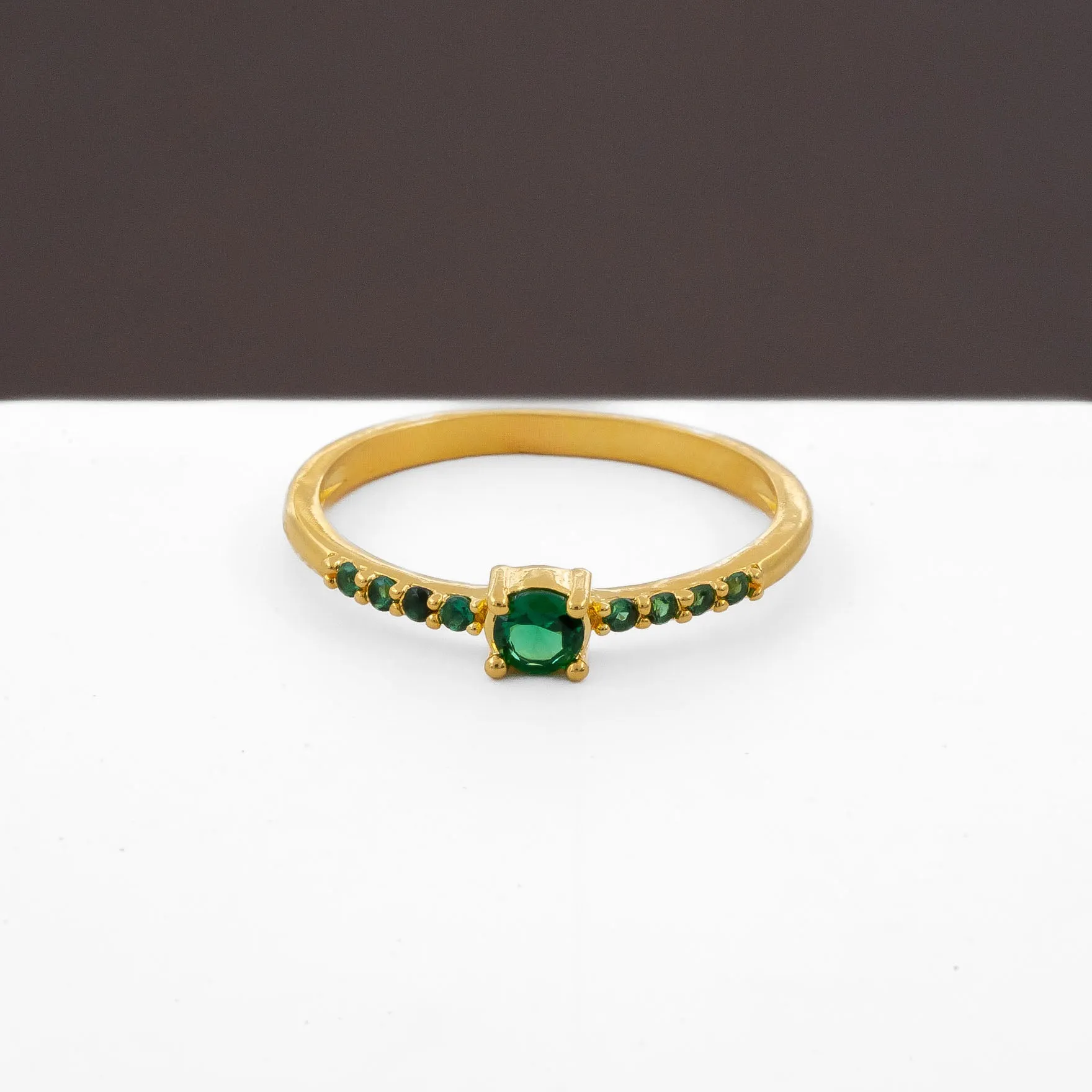 GOLDEN STONE RING PSR35G-041