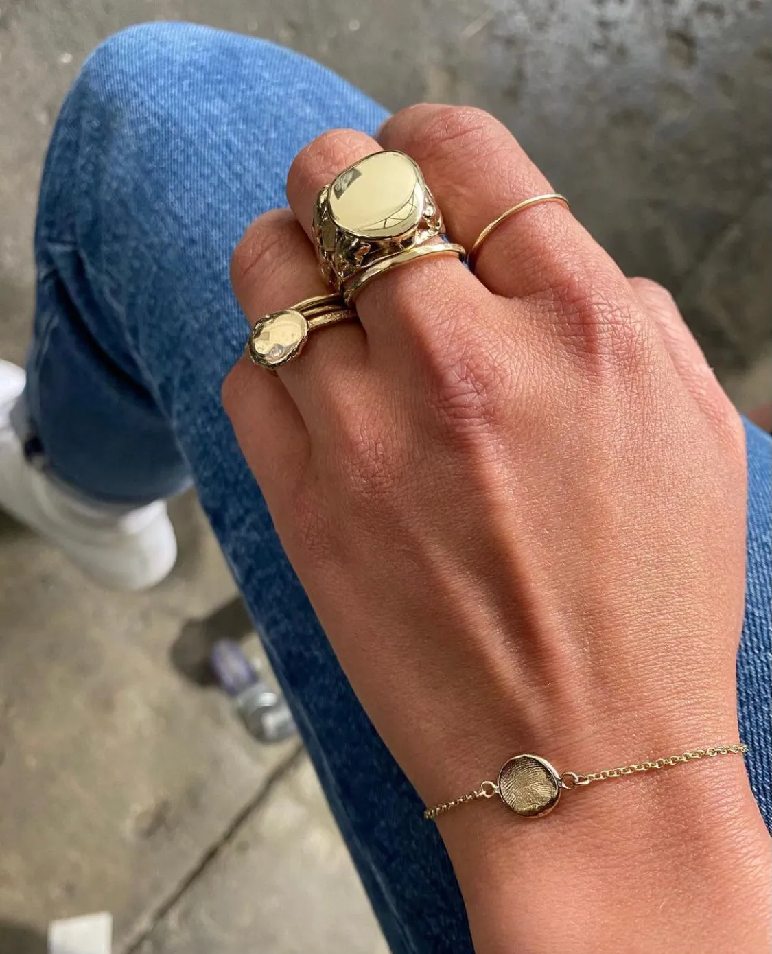 Impression? Bracelet | White Gold