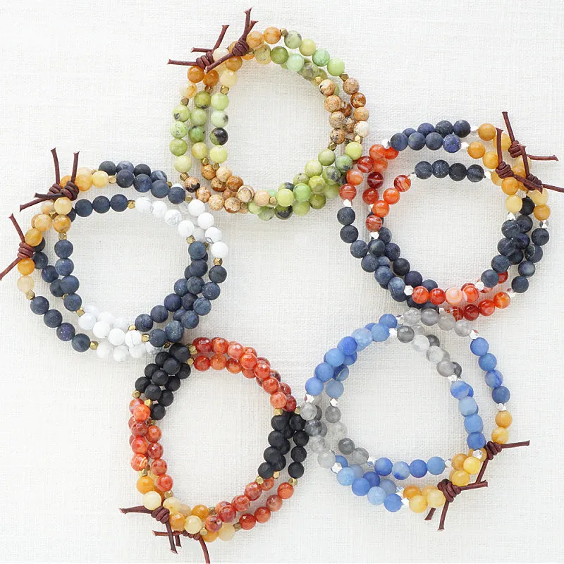 In My Heart Mini Bracelet - Navy | Military Deployment Bracelet