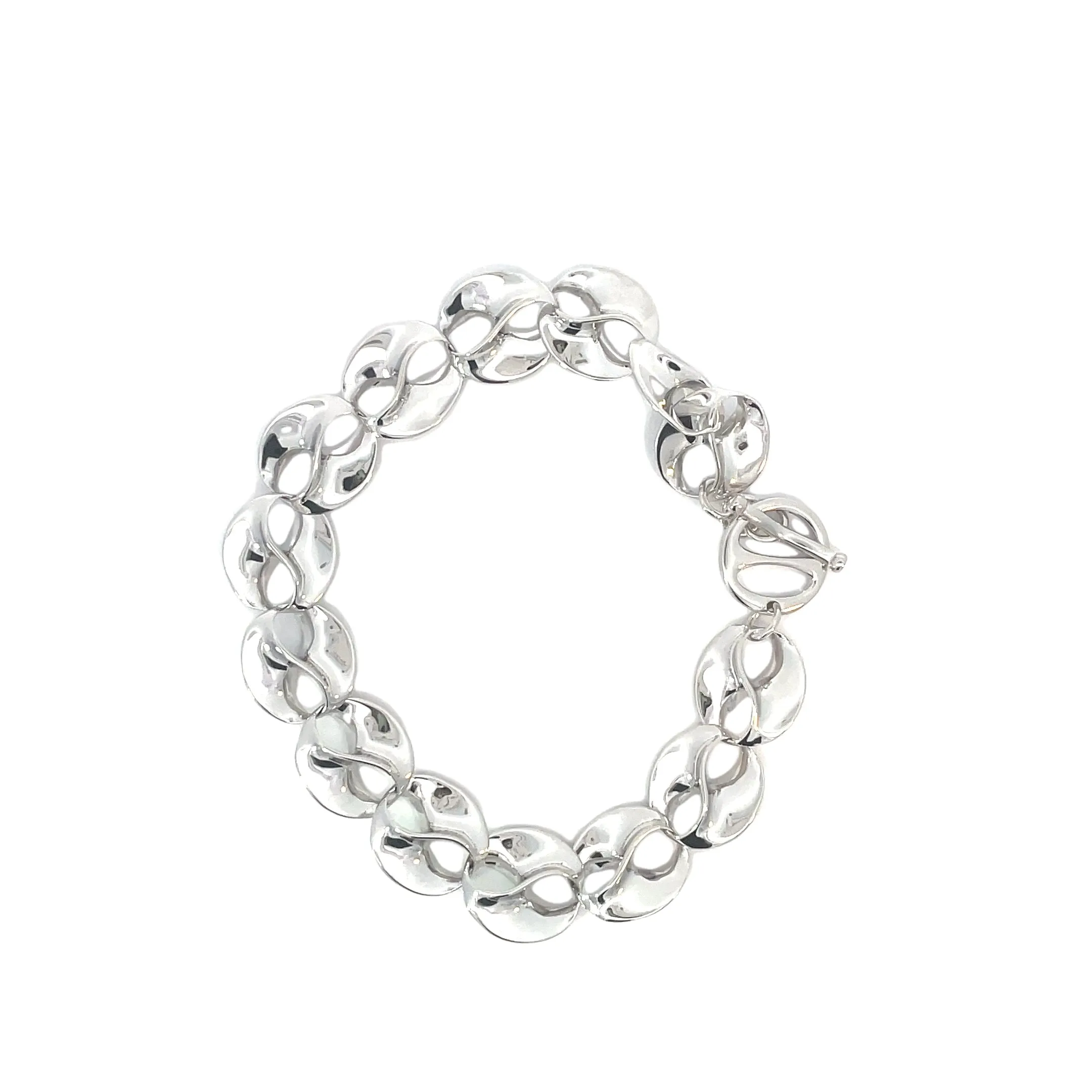 Jorge Revilla Love Silver Collection Bracelet