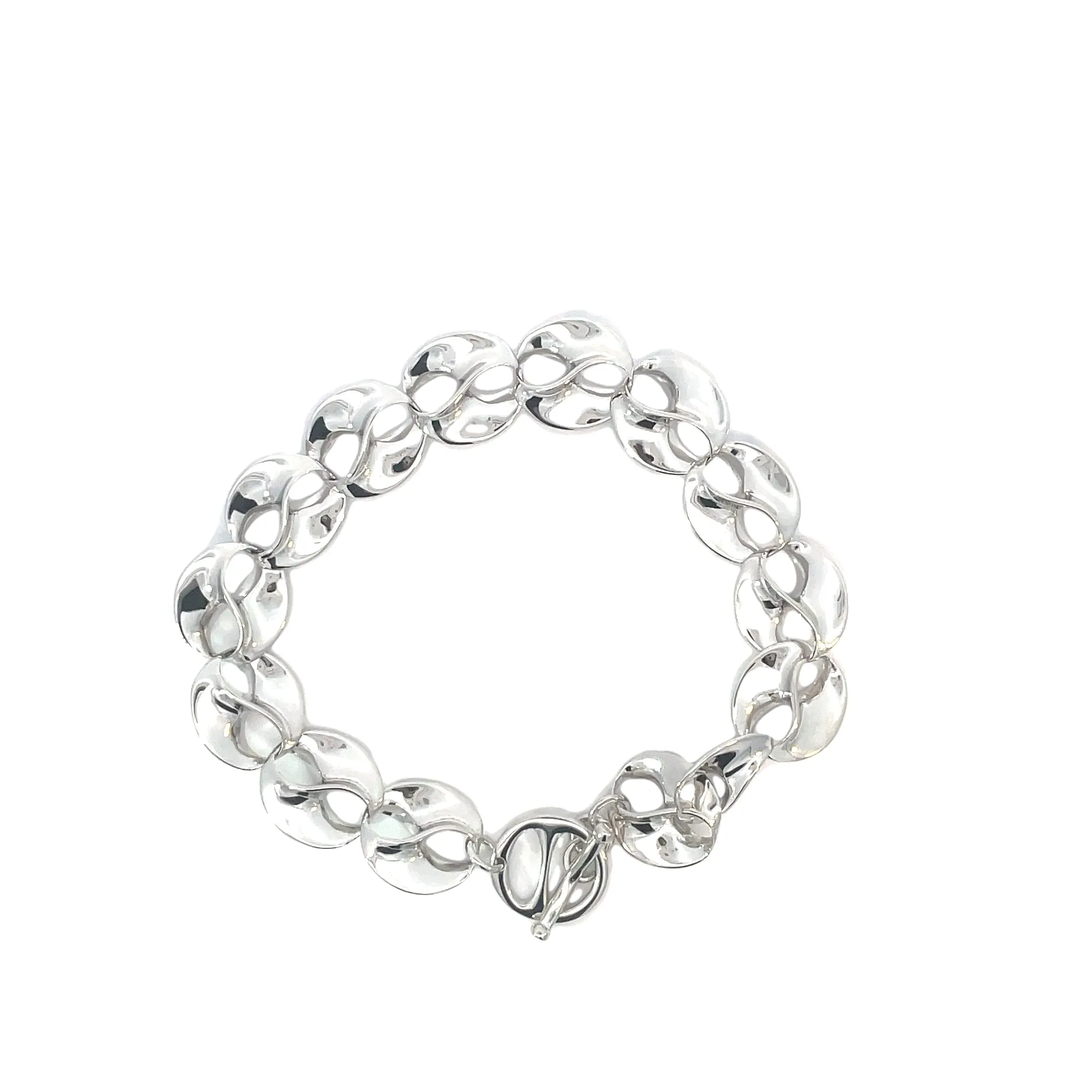 Jorge Revilla Love Silver Collection Bracelet
