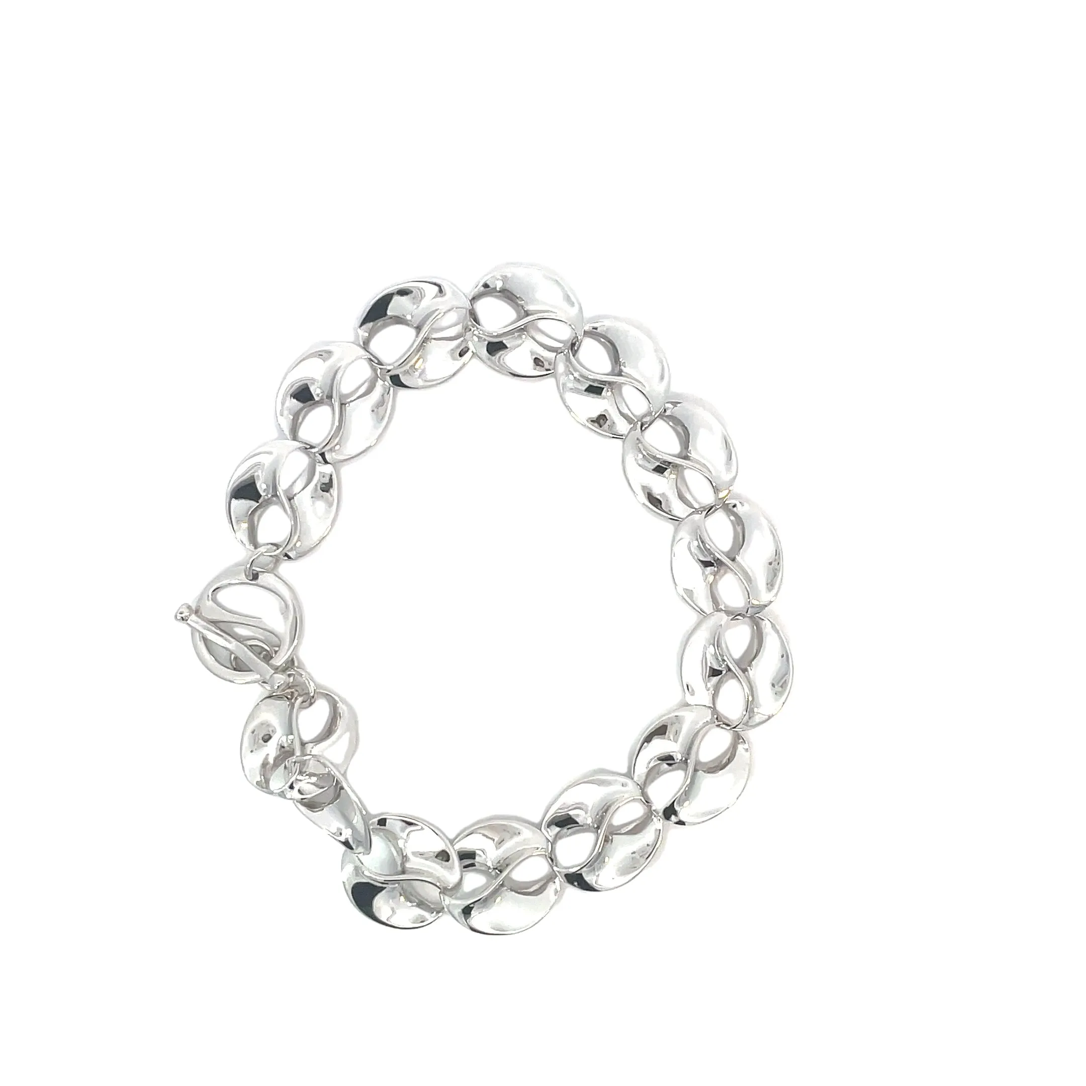 Jorge Revilla Love Silver Collection Bracelet