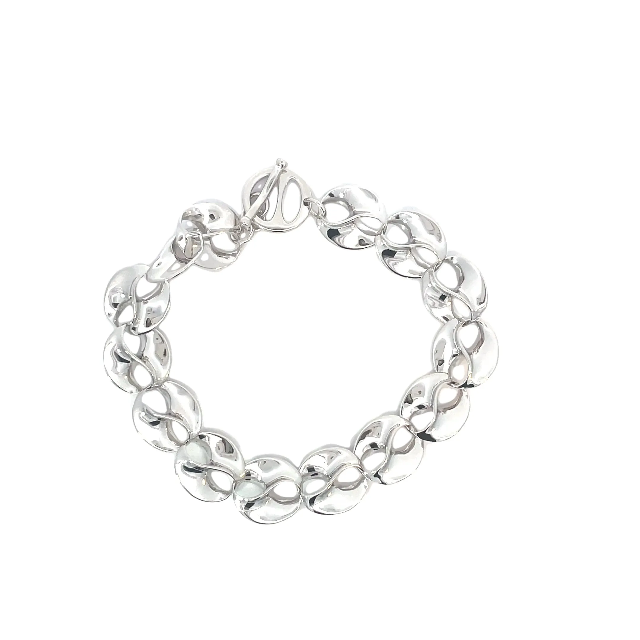 Jorge Revilla Love Silver Collection Bracelet
