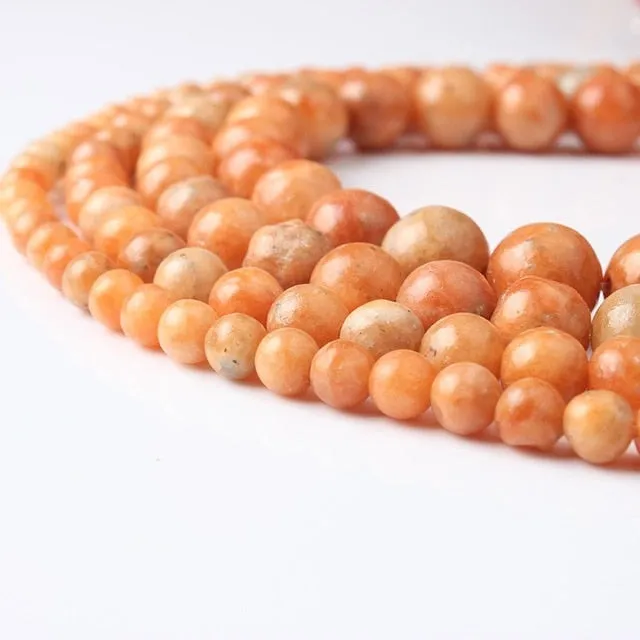 LanLi  Fashiont Jewelry 4/6/8/10/12mm natural stones Loose Beads series DIY men and women Bracelet Necklace anklet Accessories
