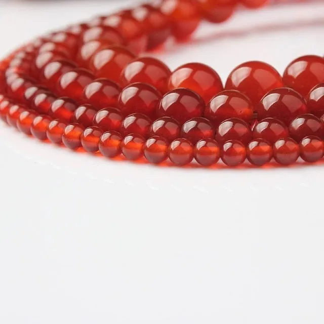 LanLi  Fashiont Jewelry 4/6/8/10/12mm natural stones Loose Beads series DIY men and women Bracelet Necklace anklet Accessories
