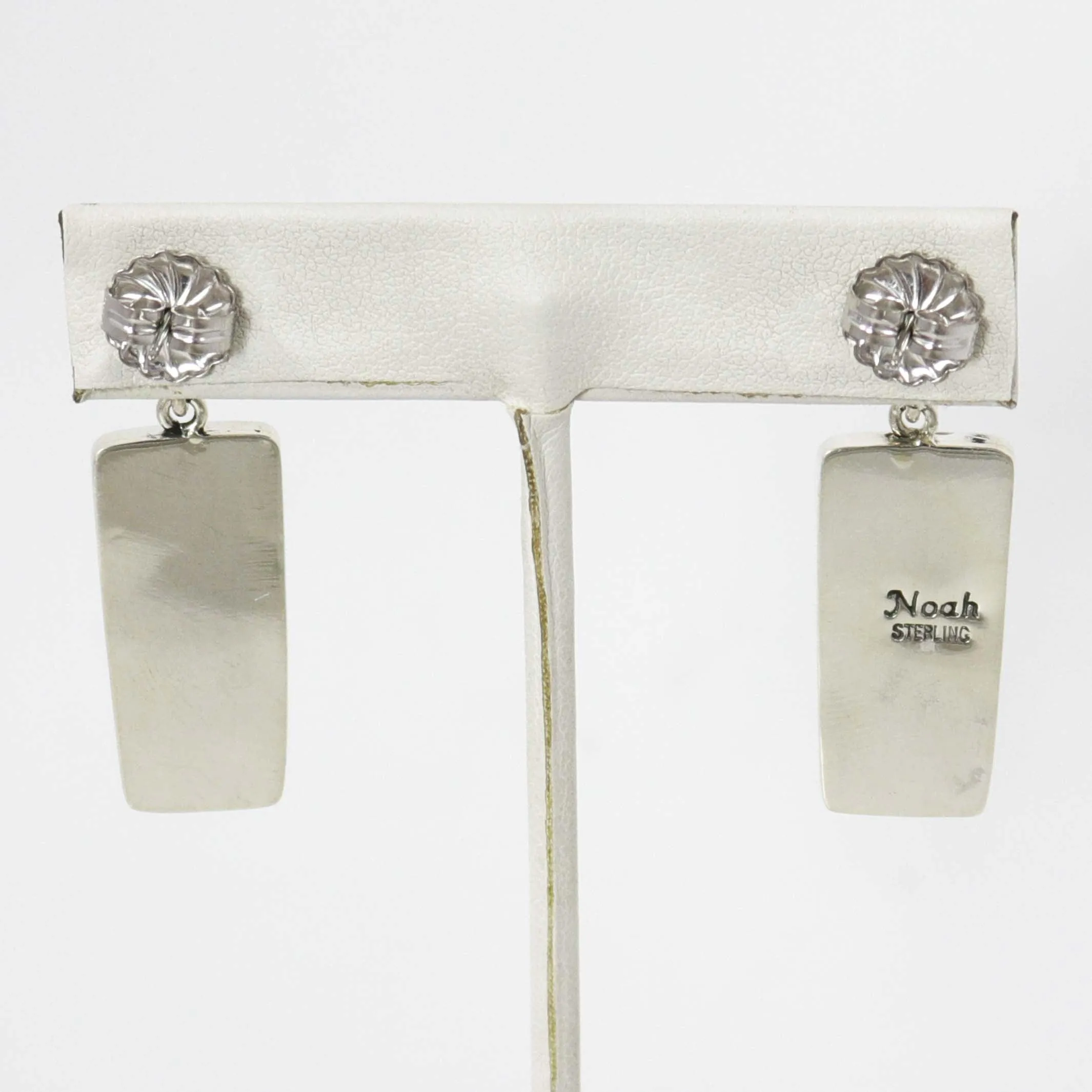 Multi-Stone Inlay Earrings