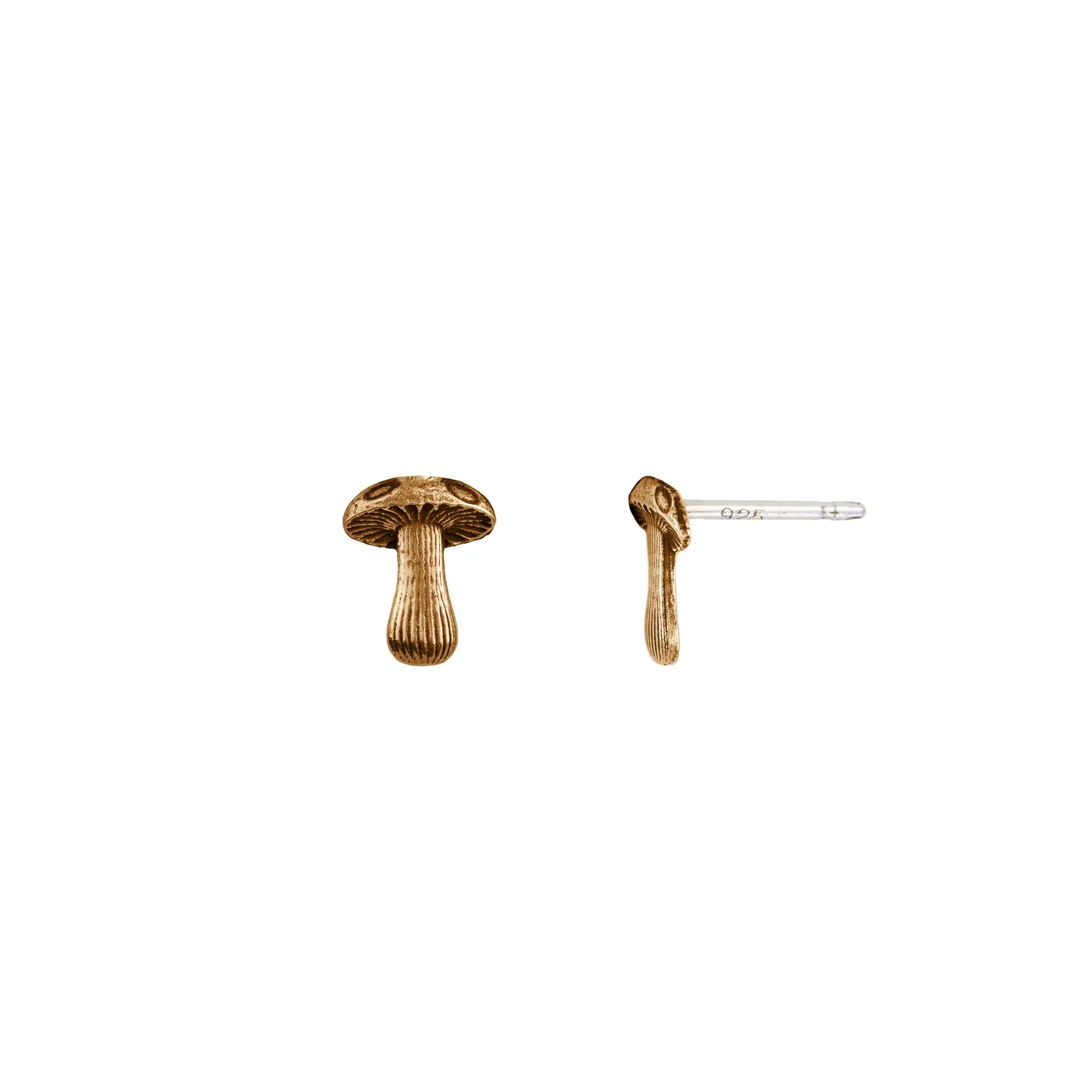Mushroom Symbol Stud