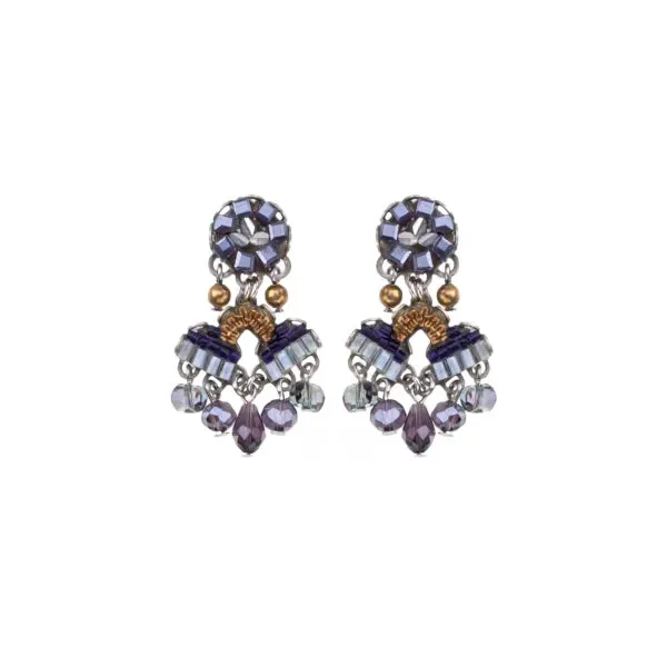 Mystical Grape Set, Iniko Stud Earrings