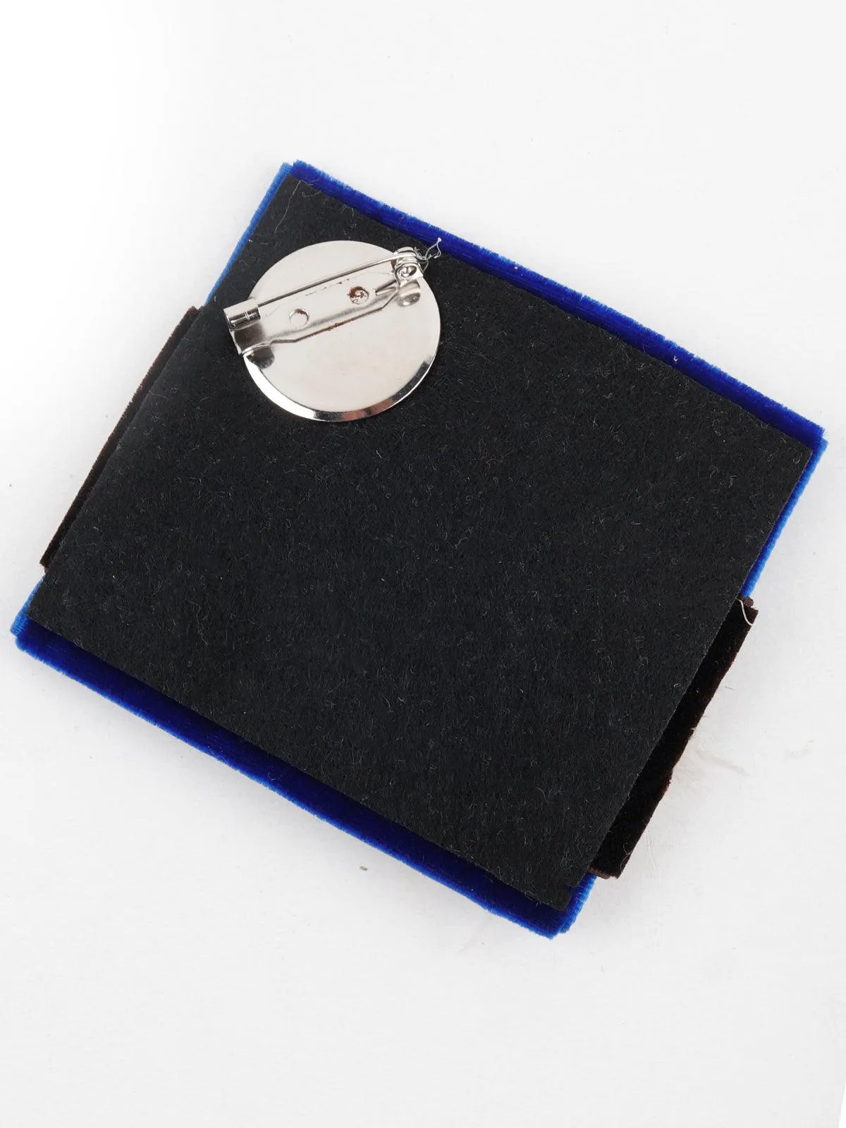 Odette Women Aurelia Beautifier Dark Blue Brooch