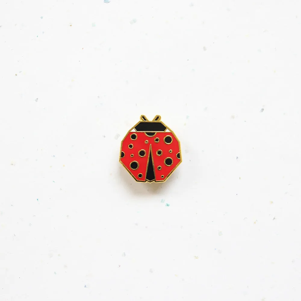 Origami Pin ?C Ladybird