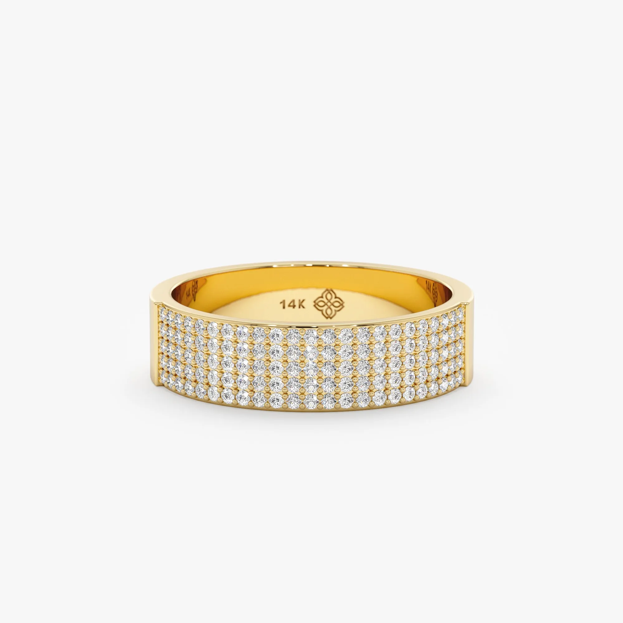 Pave Diamond Cigar Band, Amira